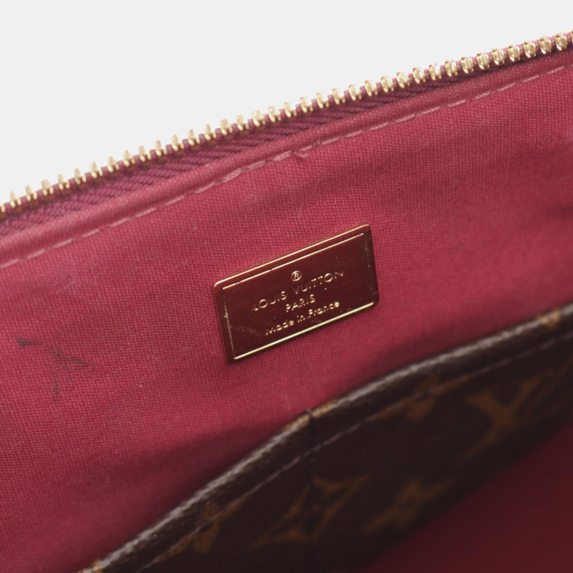 Louis Vuitton Red Vernis Miroir Tote 