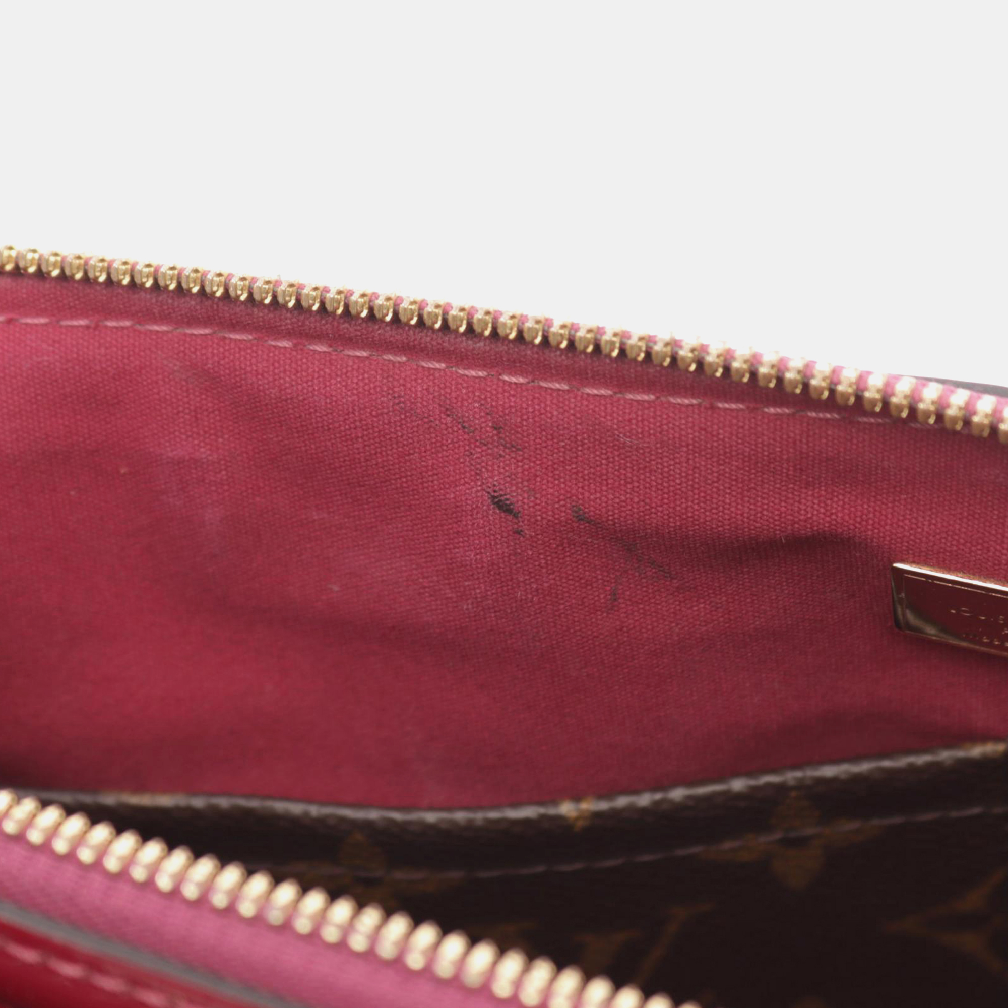 Louis Vuitton Red Vernis Miroir Tote 
