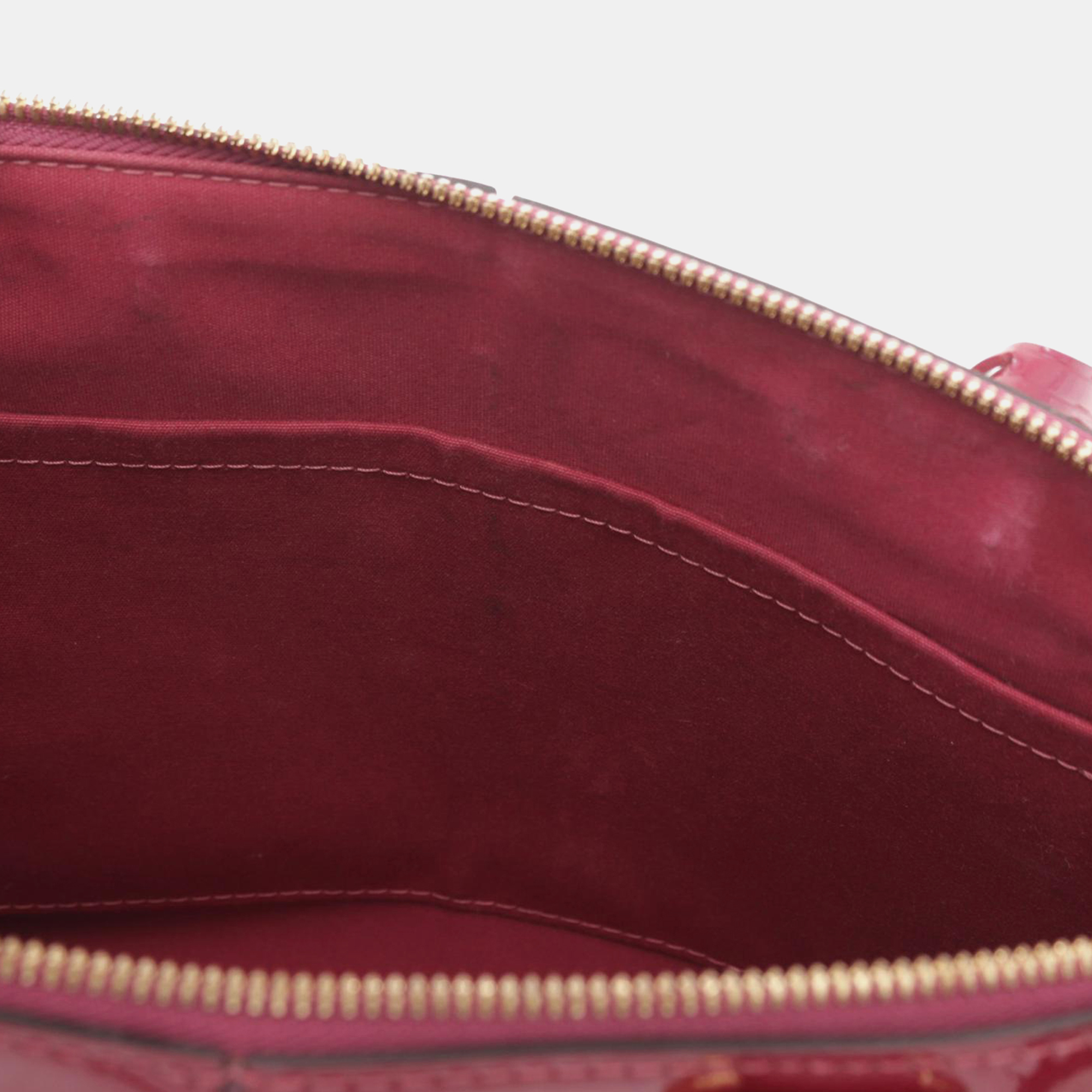 Louis Vuitton Red Vernis Miroir Tote 