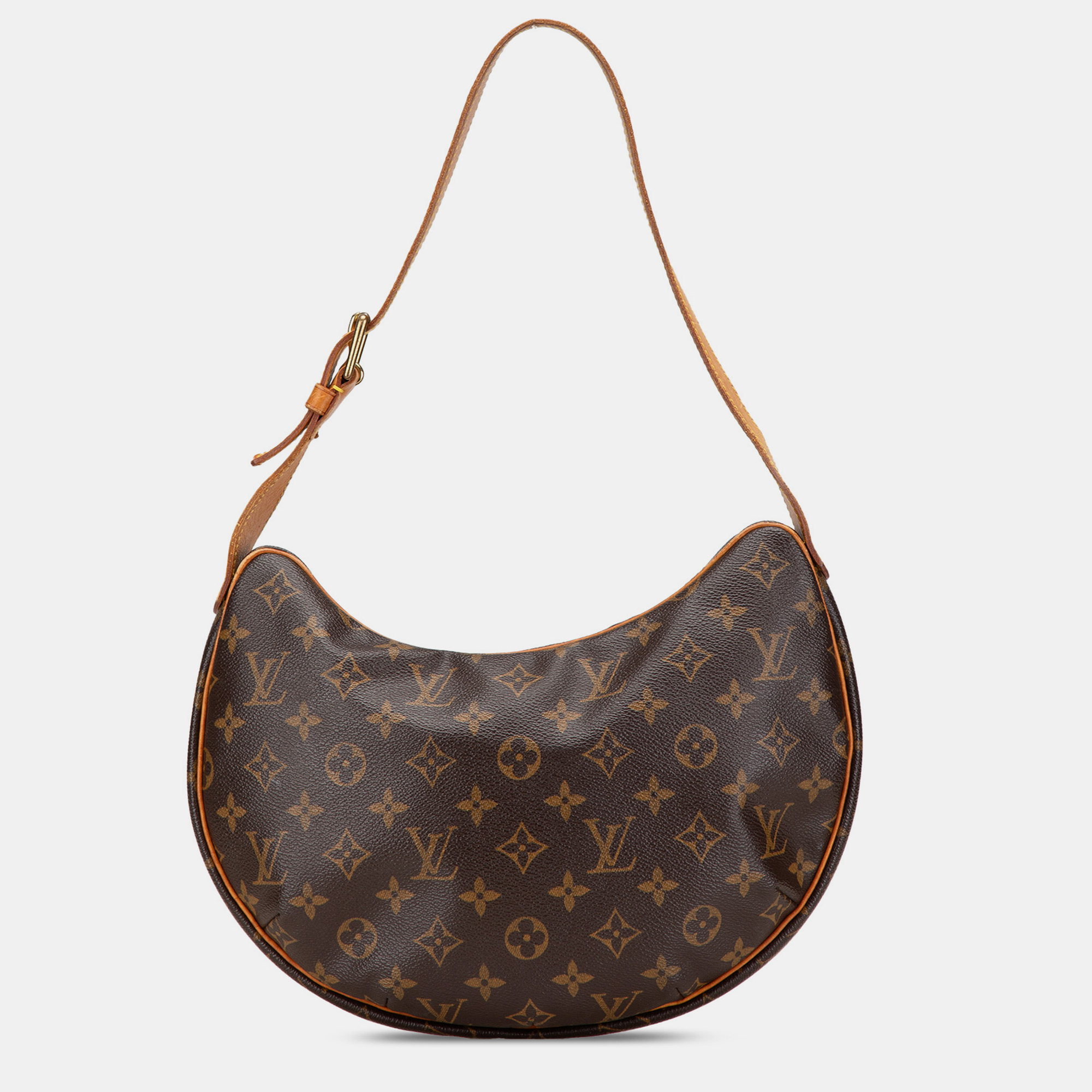 

Louis Vuitton Brown Monogram Croissant MM Bag