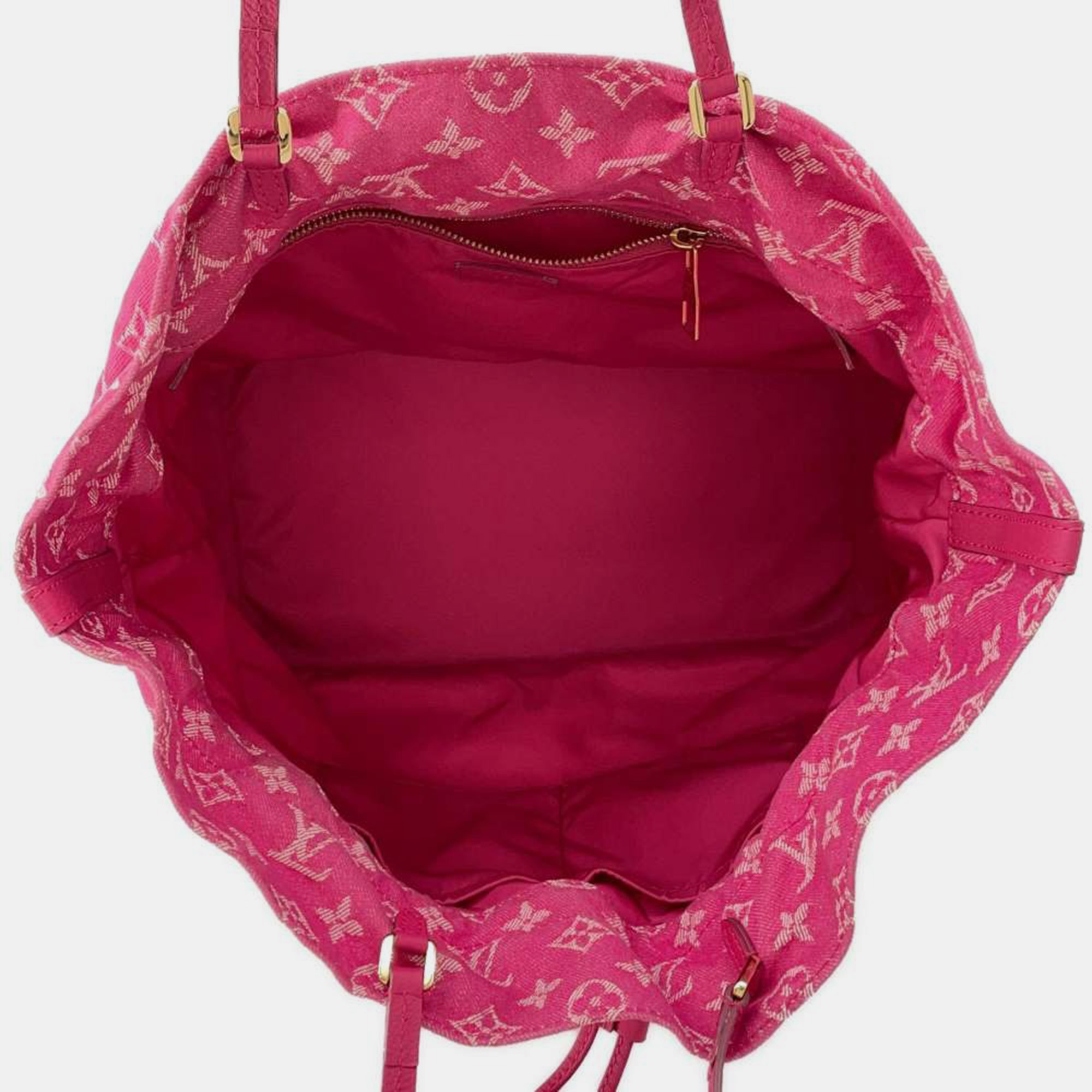 Louis Vuitton Indian Rose Monogram Denim Monogram Noefull MM Bag 