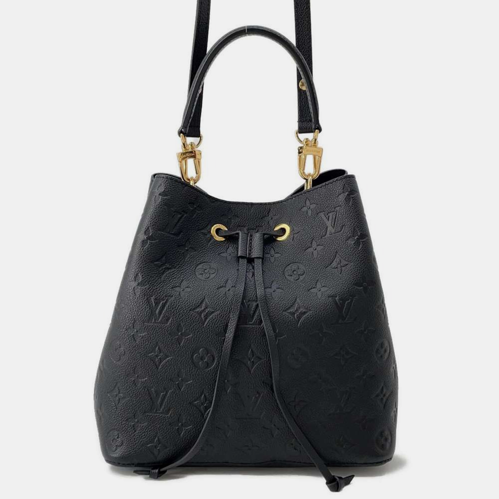 

Louis Vuitton Noir Monogram Empreinte Leather Neonoe Shoulder Bag, Black