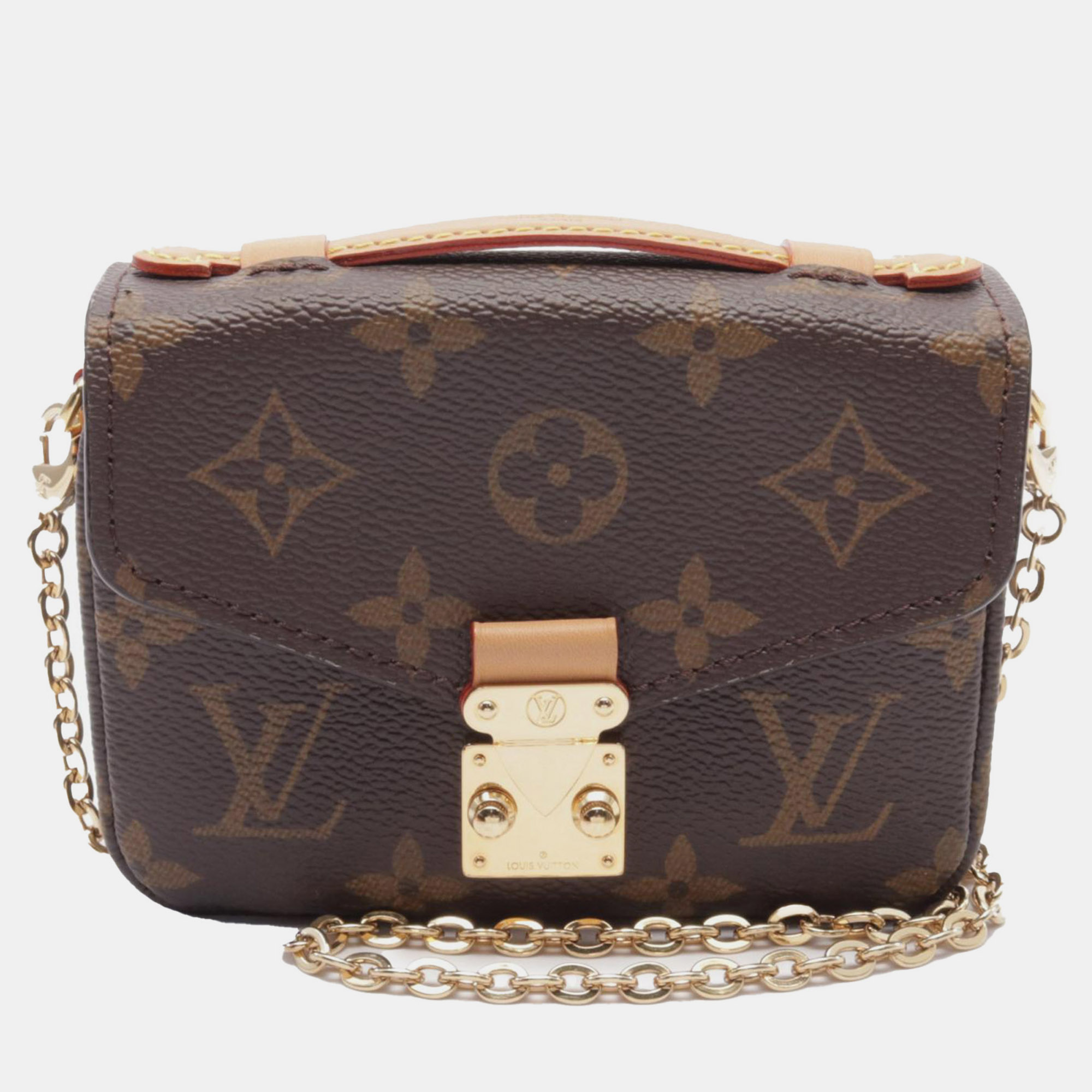 

Louis Vuitton Brown Monogram Micro Metis