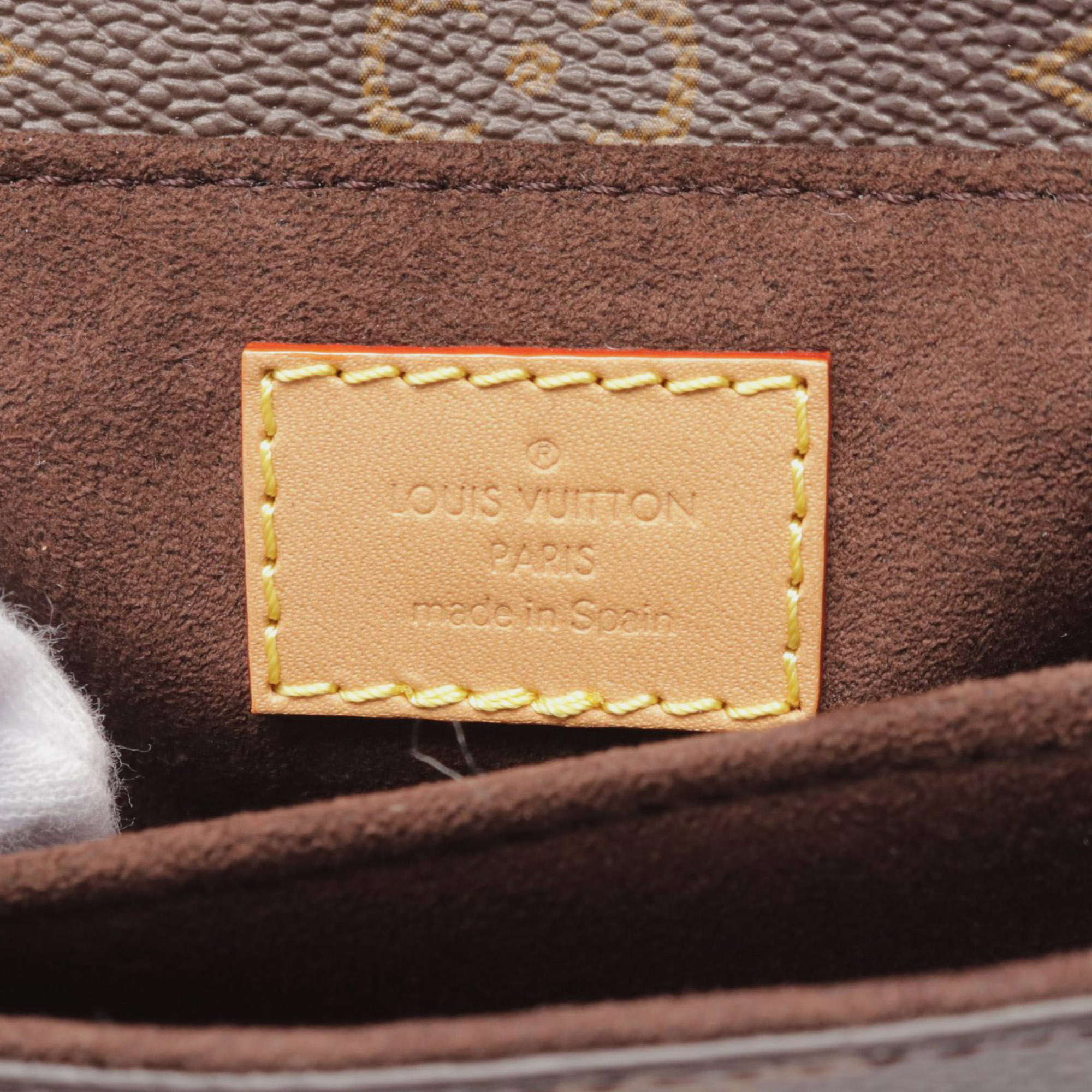 Louis Vuitton Brown Monogram Micro Metis 