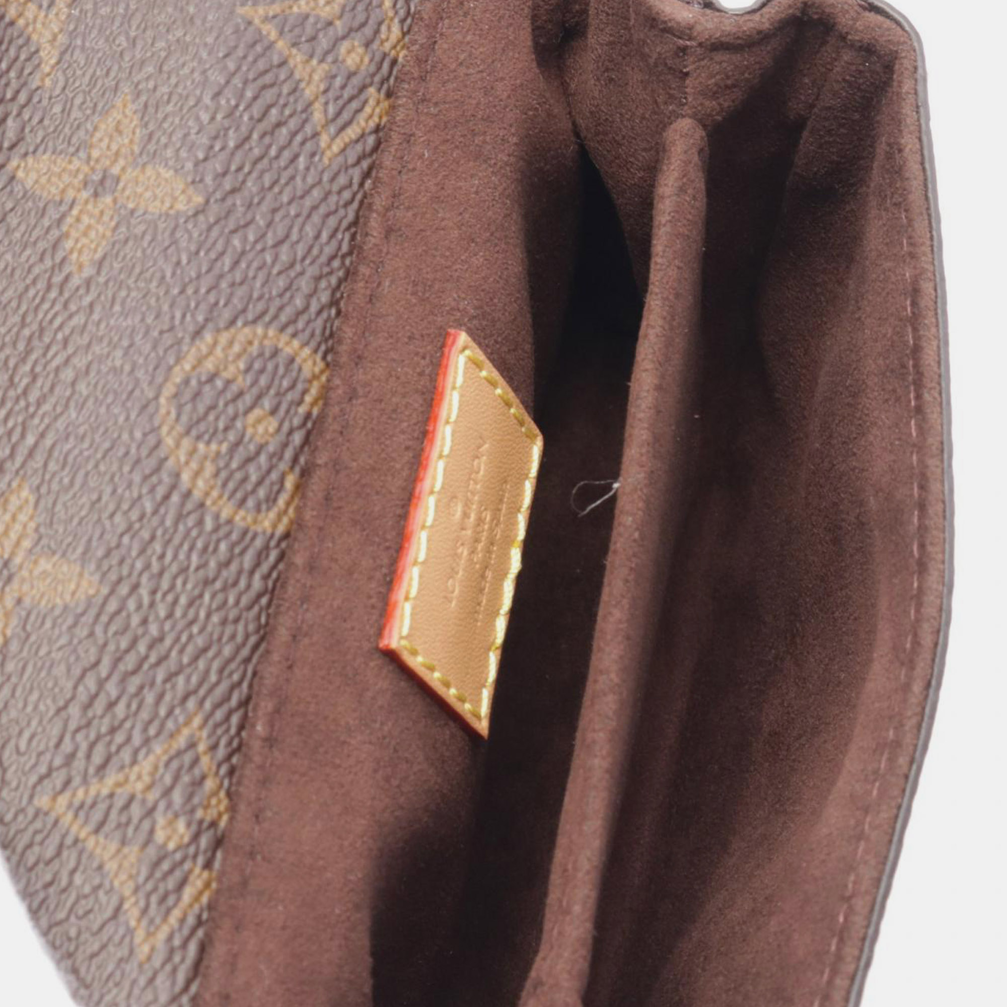 Louis Vuitton Brown Monogram Micro Metis 