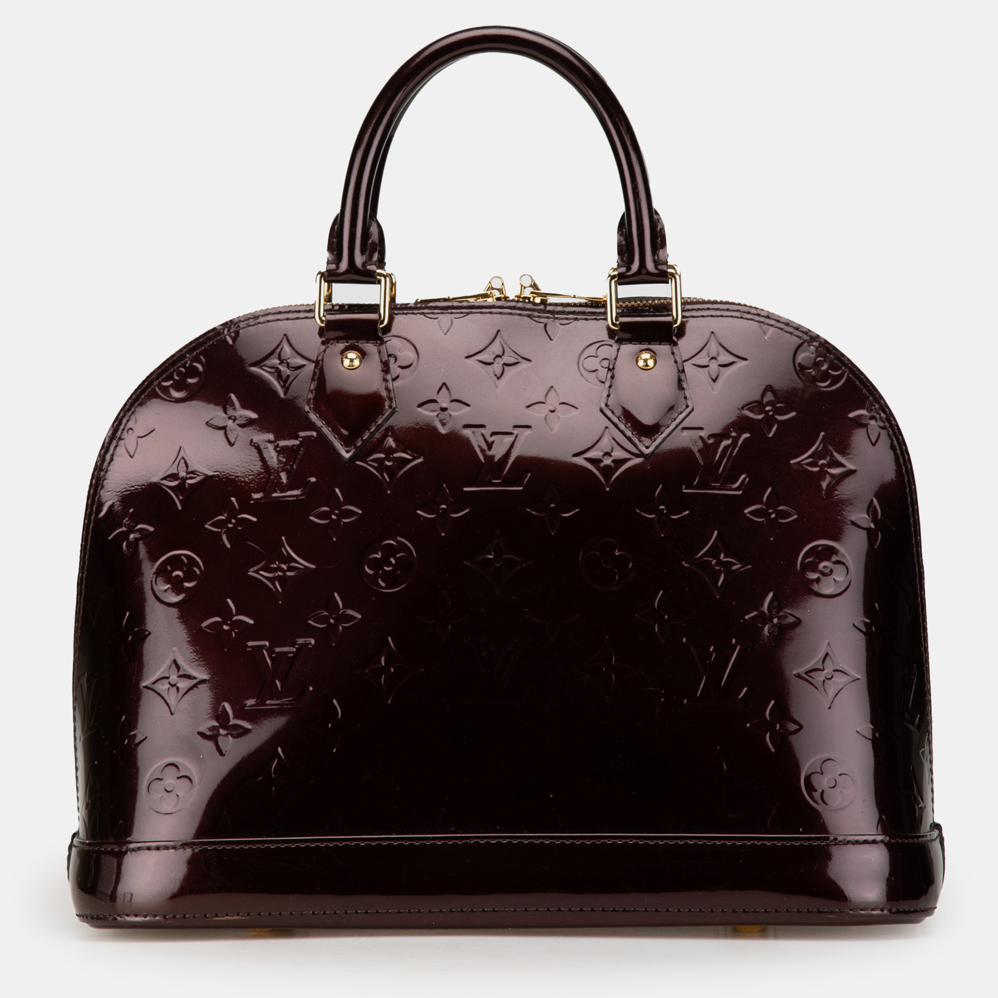 

Louis Vuitton Purple Monogram Vernis Alma PM