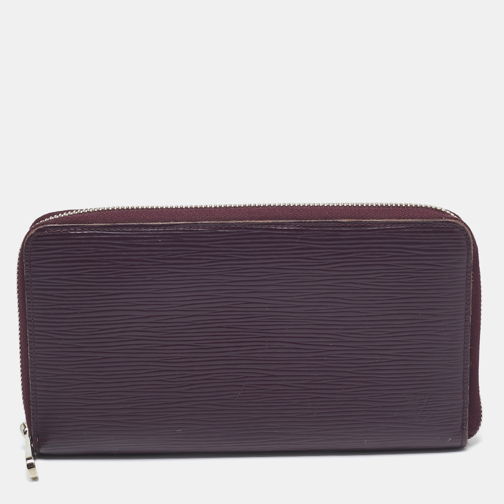 

Louis Vuitton Cassis Epi Leather Zippy Organizer Wallet, Purple