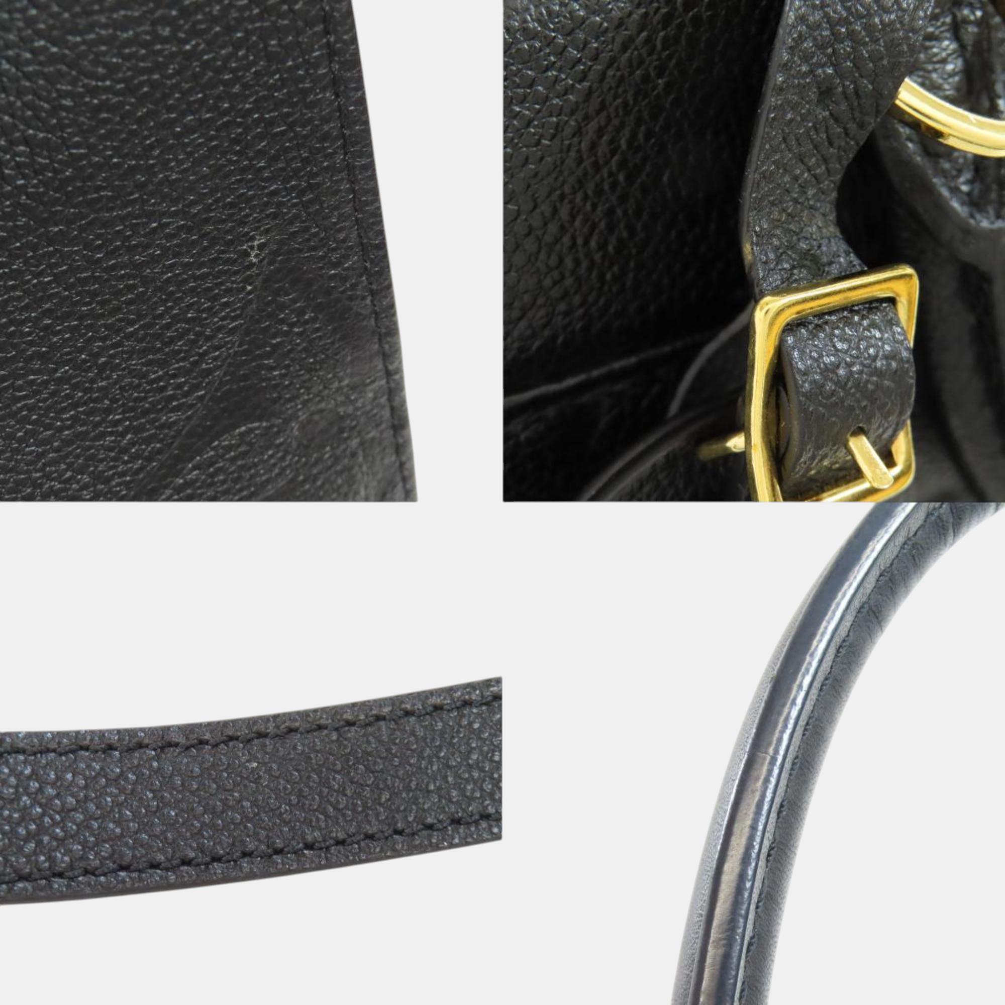 Louis Vuitton Black Empreinte Leather OnTheGo PM Tote Bag 