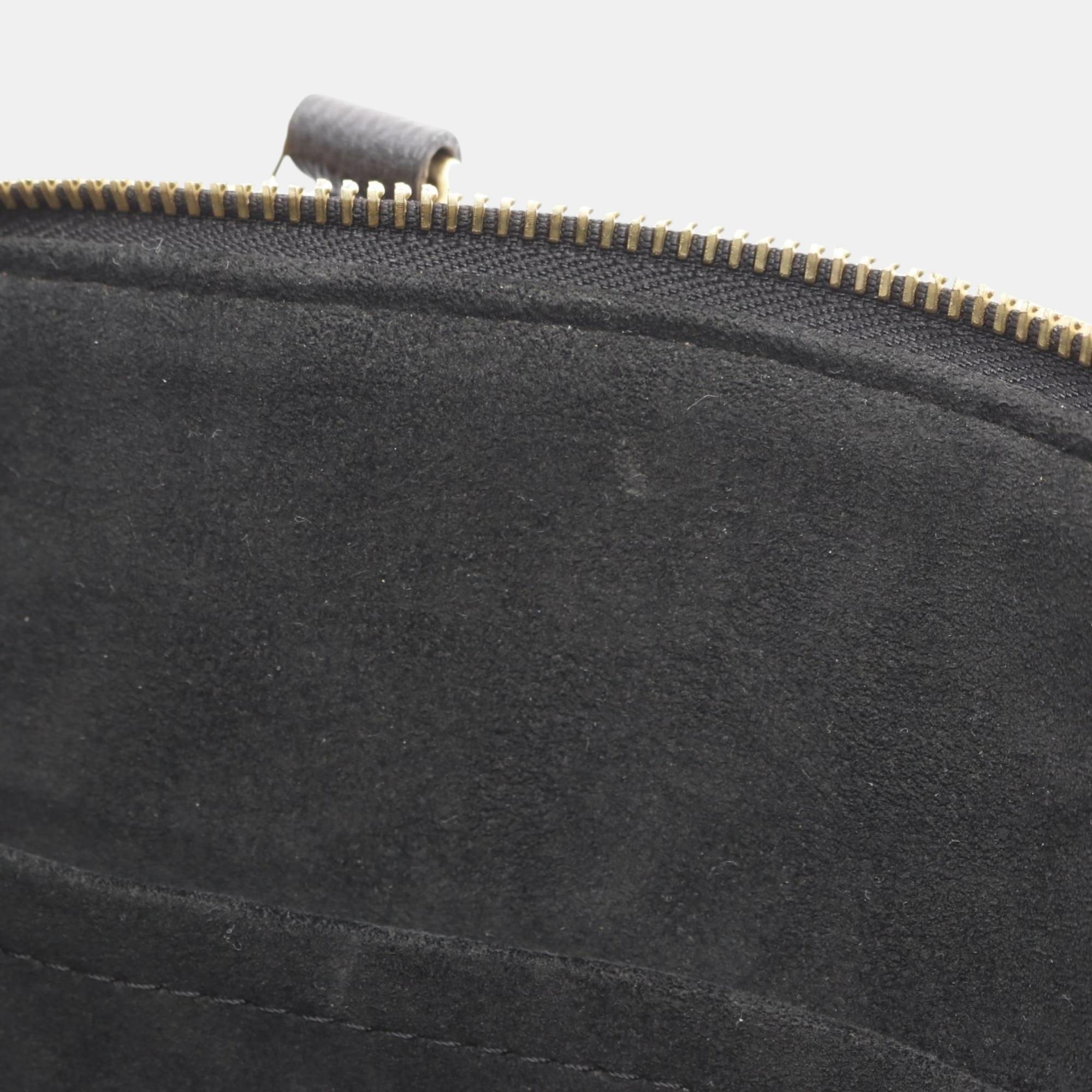 Louis Vuitton Black/Beige Monogram Empreinte Leather Petit Palais PM Handbag 