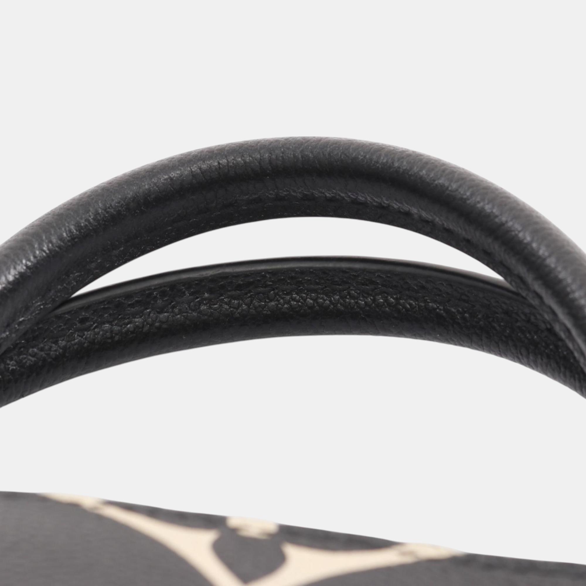 Louis Vuitton Black/Beige Monogram Empreinte Leather Petit Palais PM Handbag 