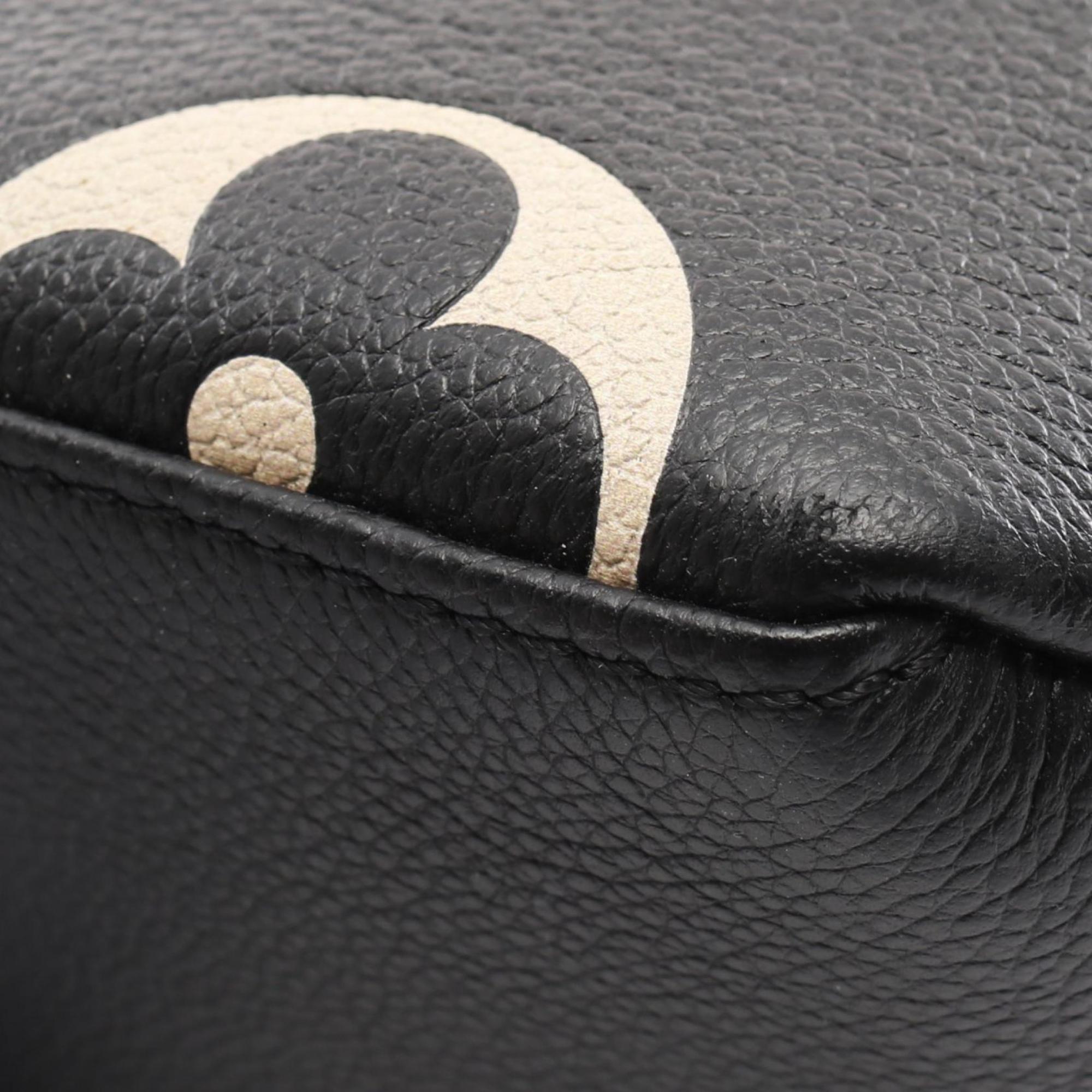 Louis Vuitton Black/Beige Monogram Empreinte Leather Petit Palais PM Handbag 