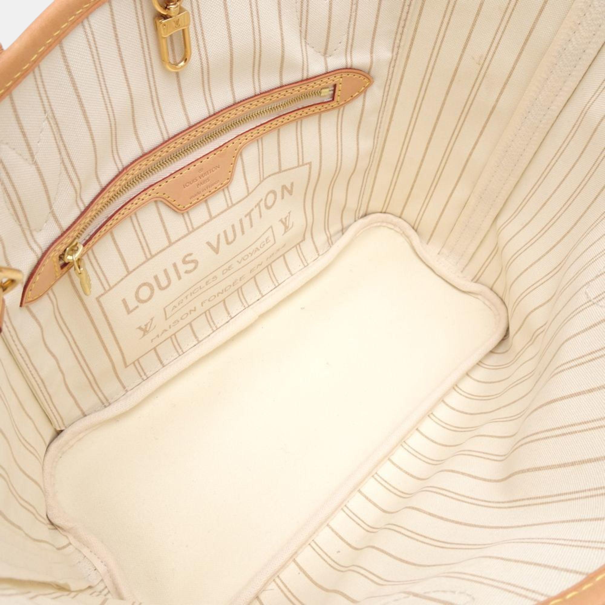 Louis Vuitton Damier Azur Neverfull PM Tote Bag 
