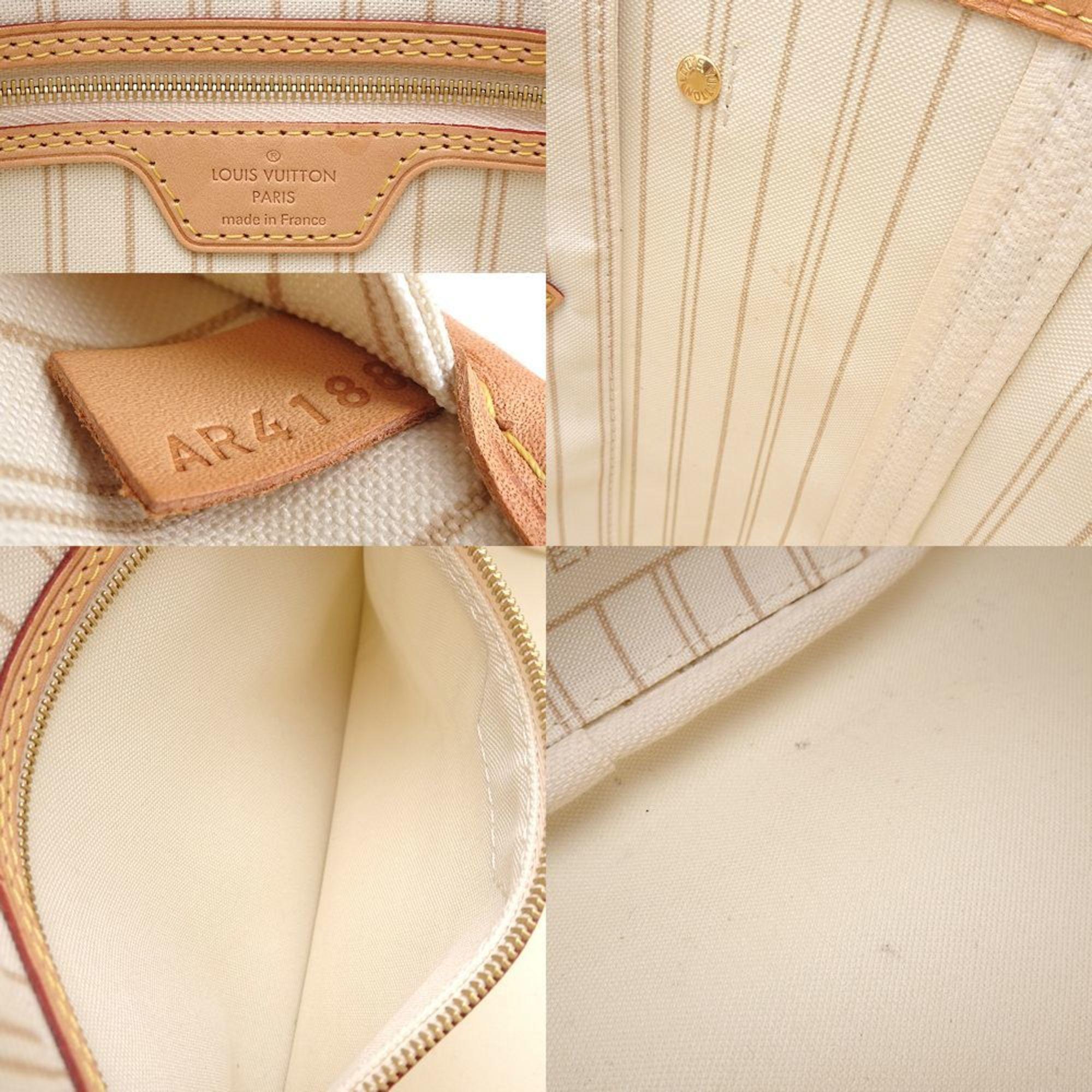 Louis Vuitton Damier Azur Neverfull PM Tote Bag 