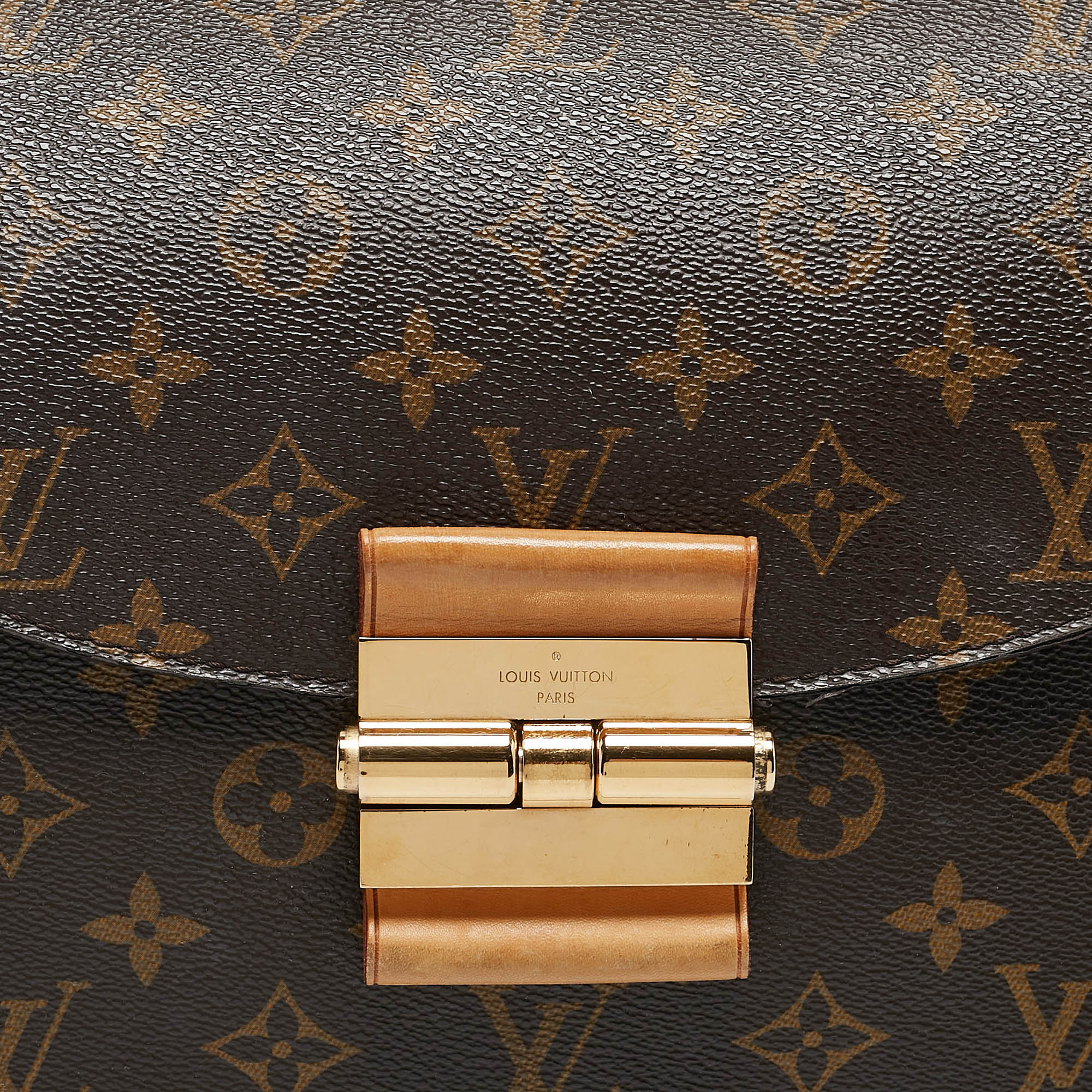 Louis Vuitton Brown Monogram Canvas Olympe Bag 