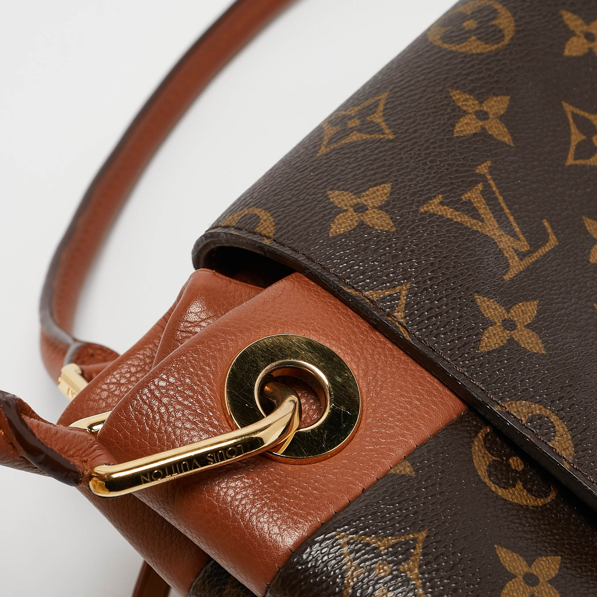 Louis Vuitton Brown Monogram Canvas Olympe Bag 