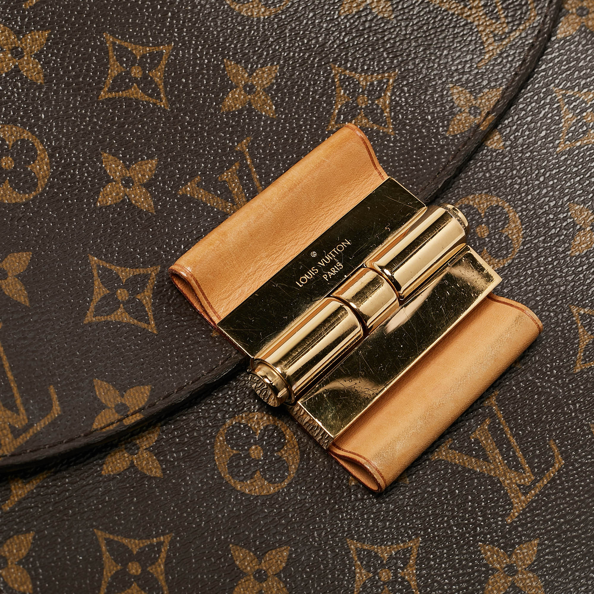 Louis Vuitton Brown Monogram Canvas Olympe Bag 