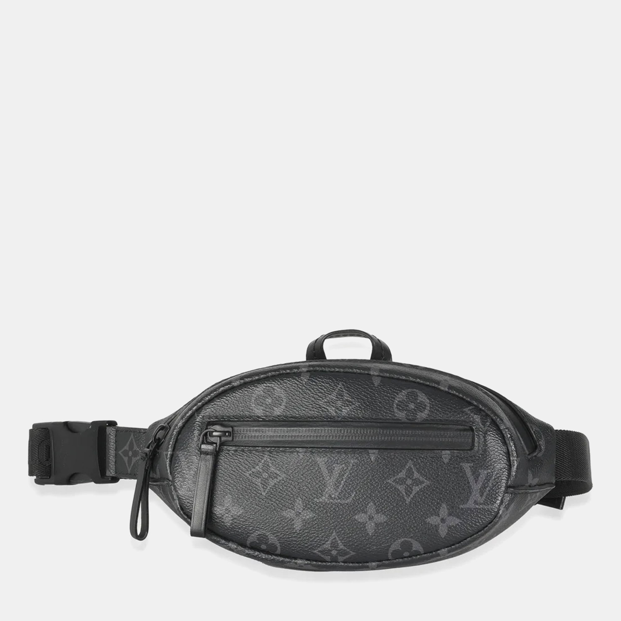 

Louis Vuitton Monogram Eclipse Canvas Catch Bumbag, Black