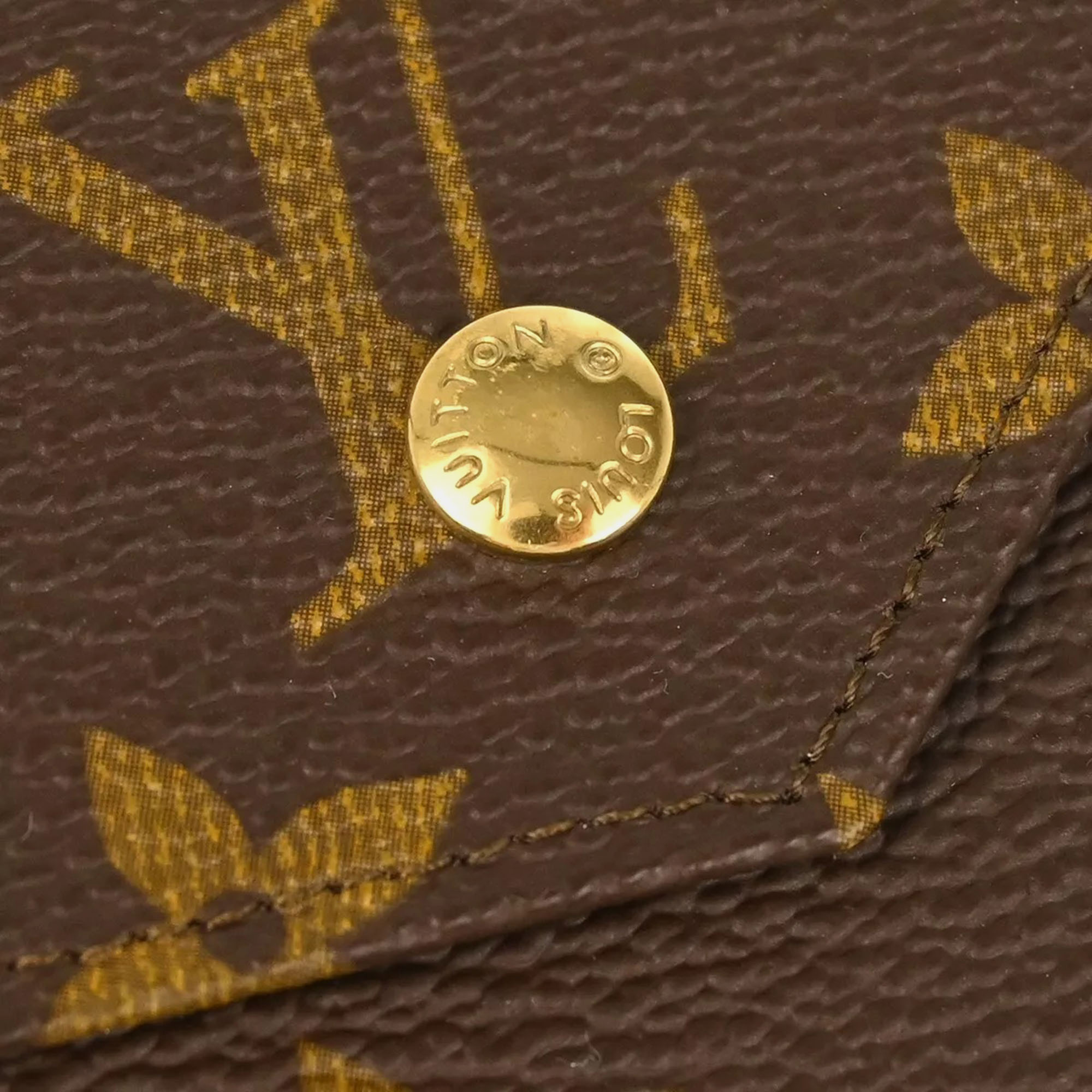 Louis Vuitton Brown Vintage 1991 Elise Wallet 