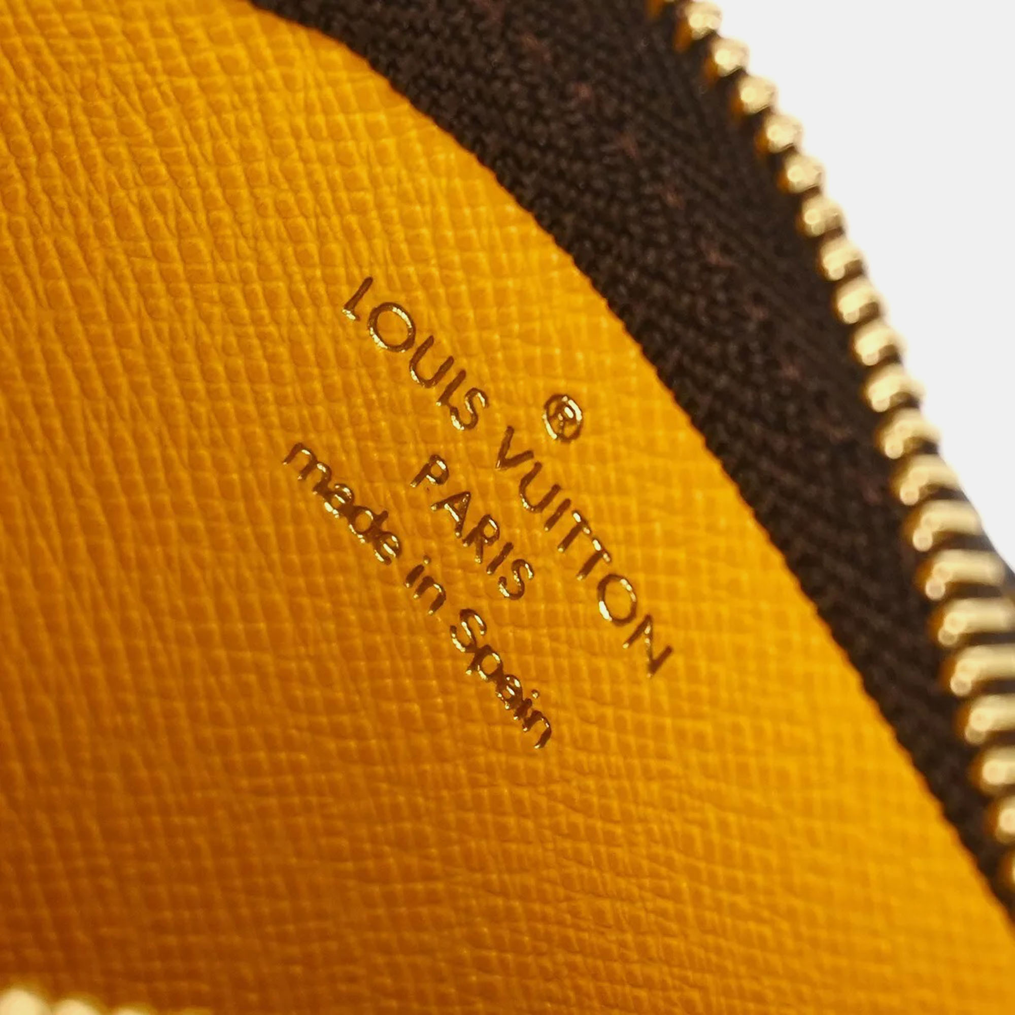 Louis Vuitton Brown Monogram Groom Pochette Cles Coin Case 