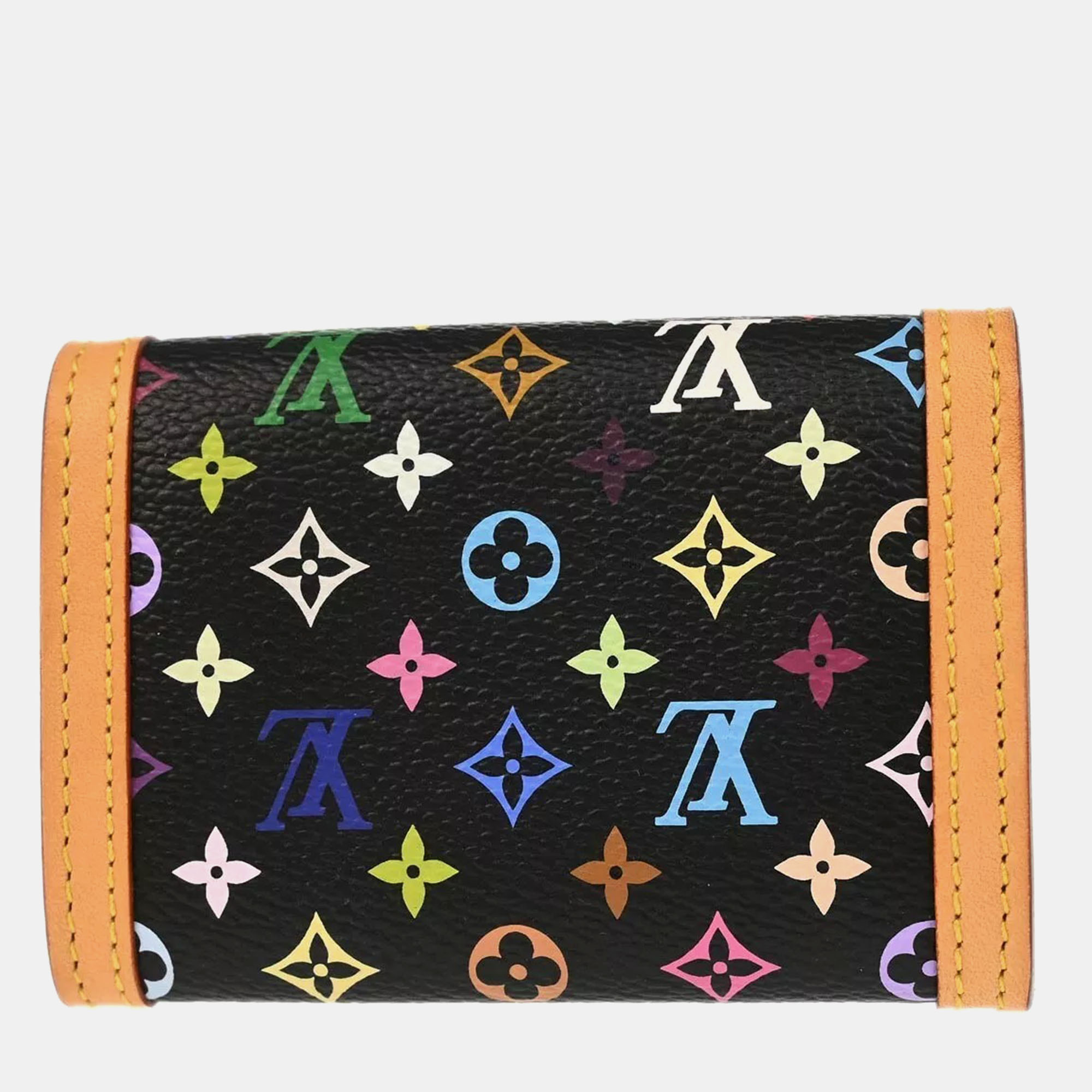 Louis Vuitton Black Monogram Multicolore Canvas Coin Purse 