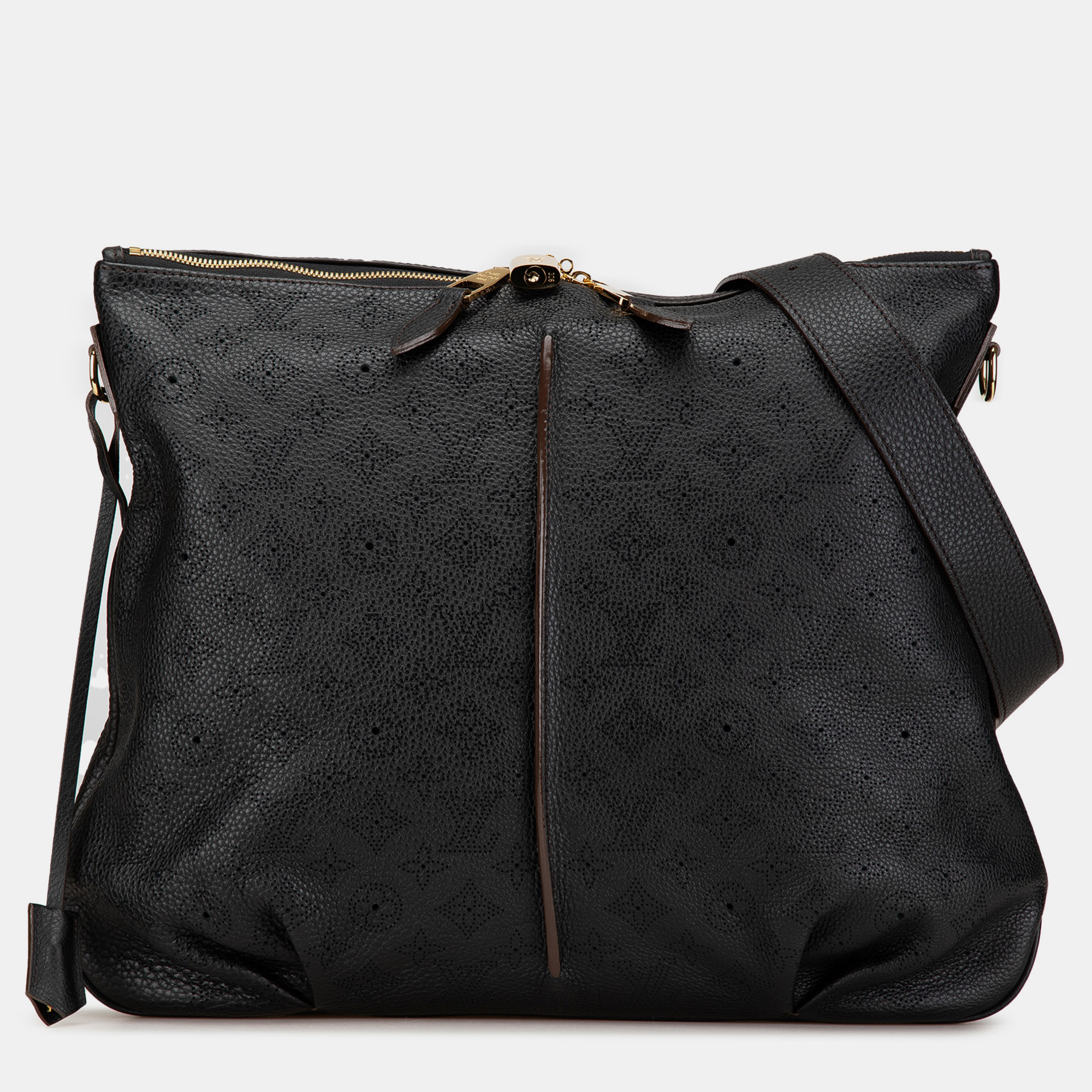 

Louis Vuitton Black Monogram Mahina Selene MM