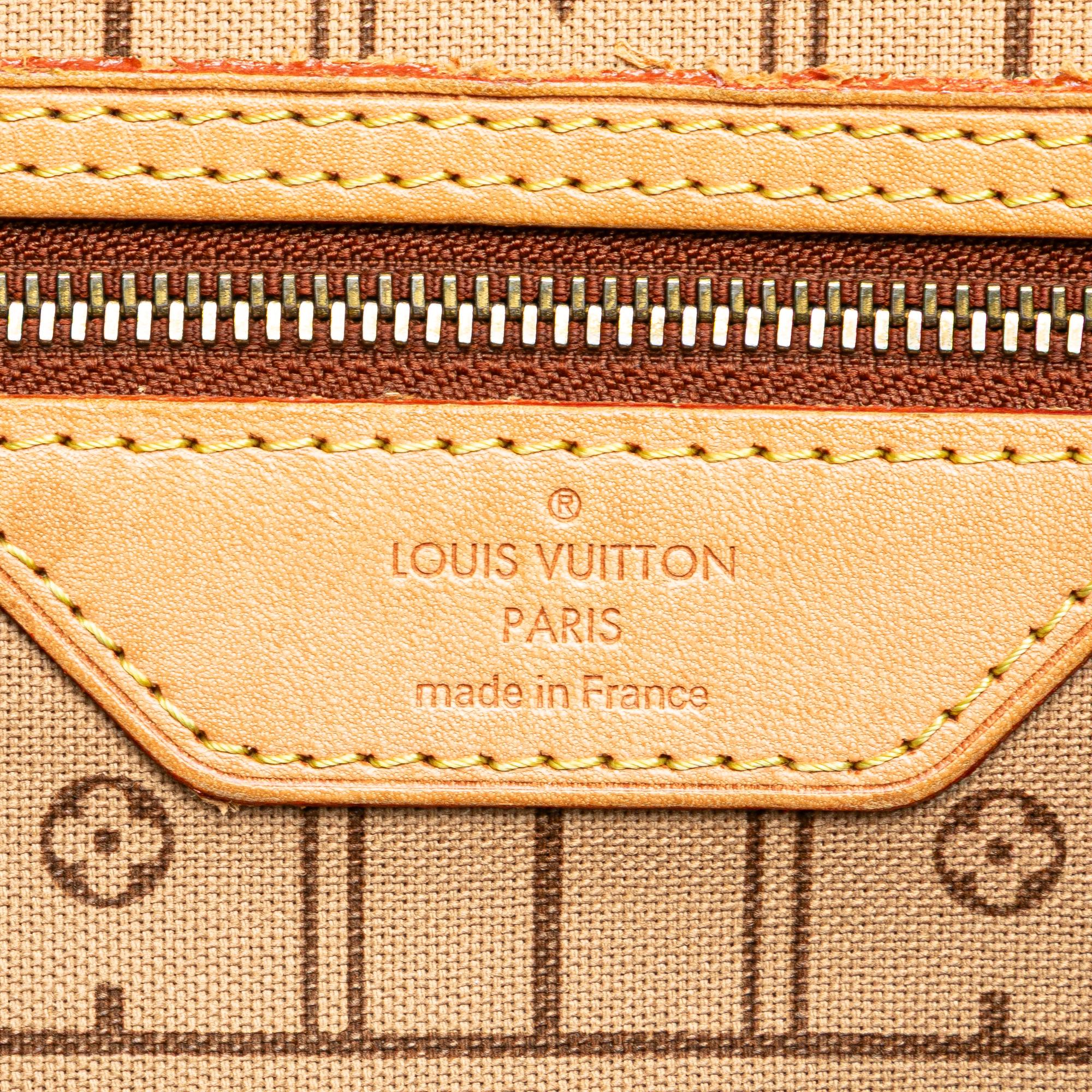 Louis Vuitton Brown Monogram Canvas Neverfull MM 