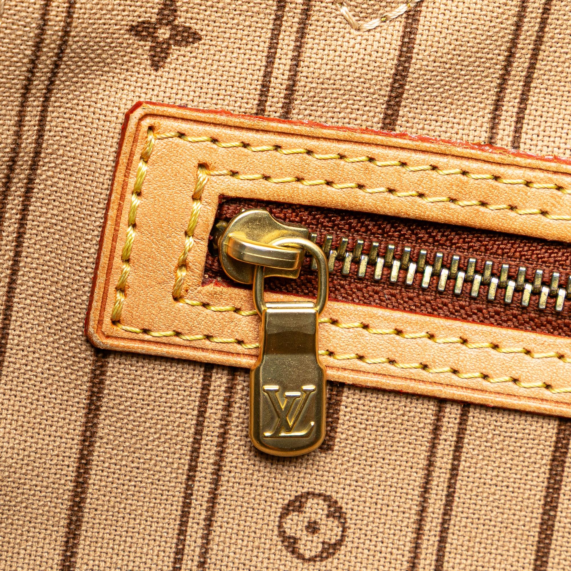 Louis Vuitton Brown Monogram Canvas Neverfull MM 