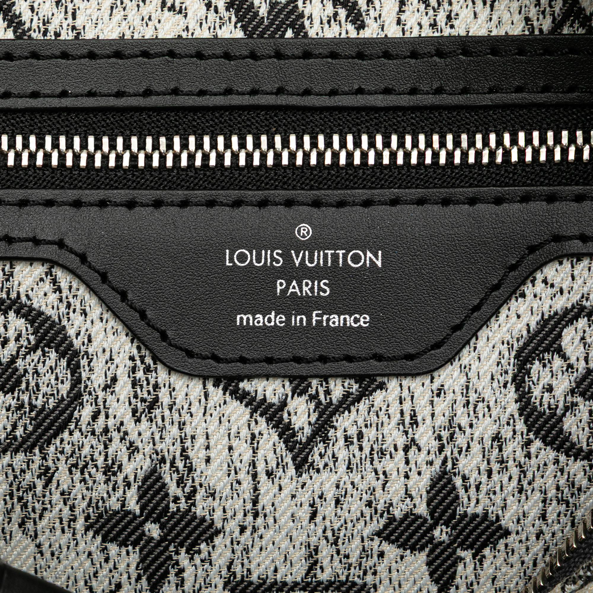 Louis Vuitton Grey Monogram Jacquard Denim Speedy Bandouliere 25 