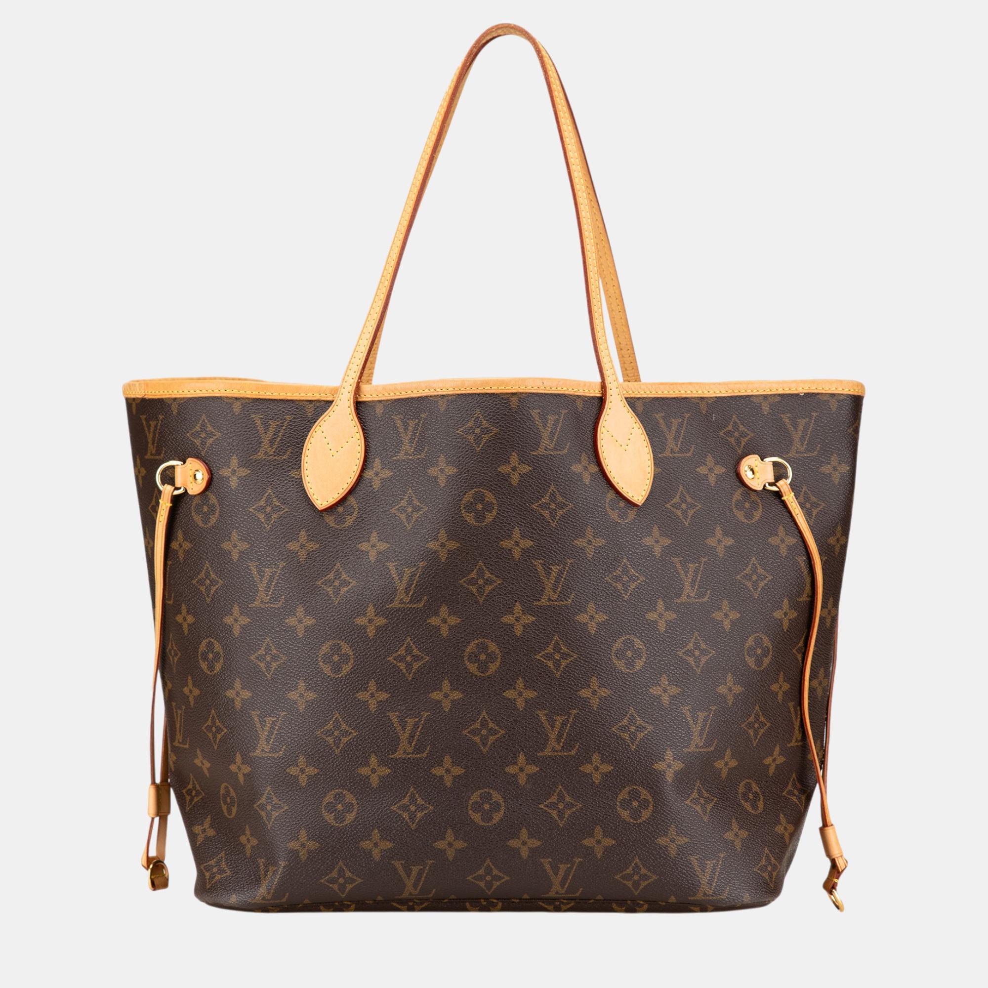 

Louis Vuitton Brown Monogram Neverfull MM