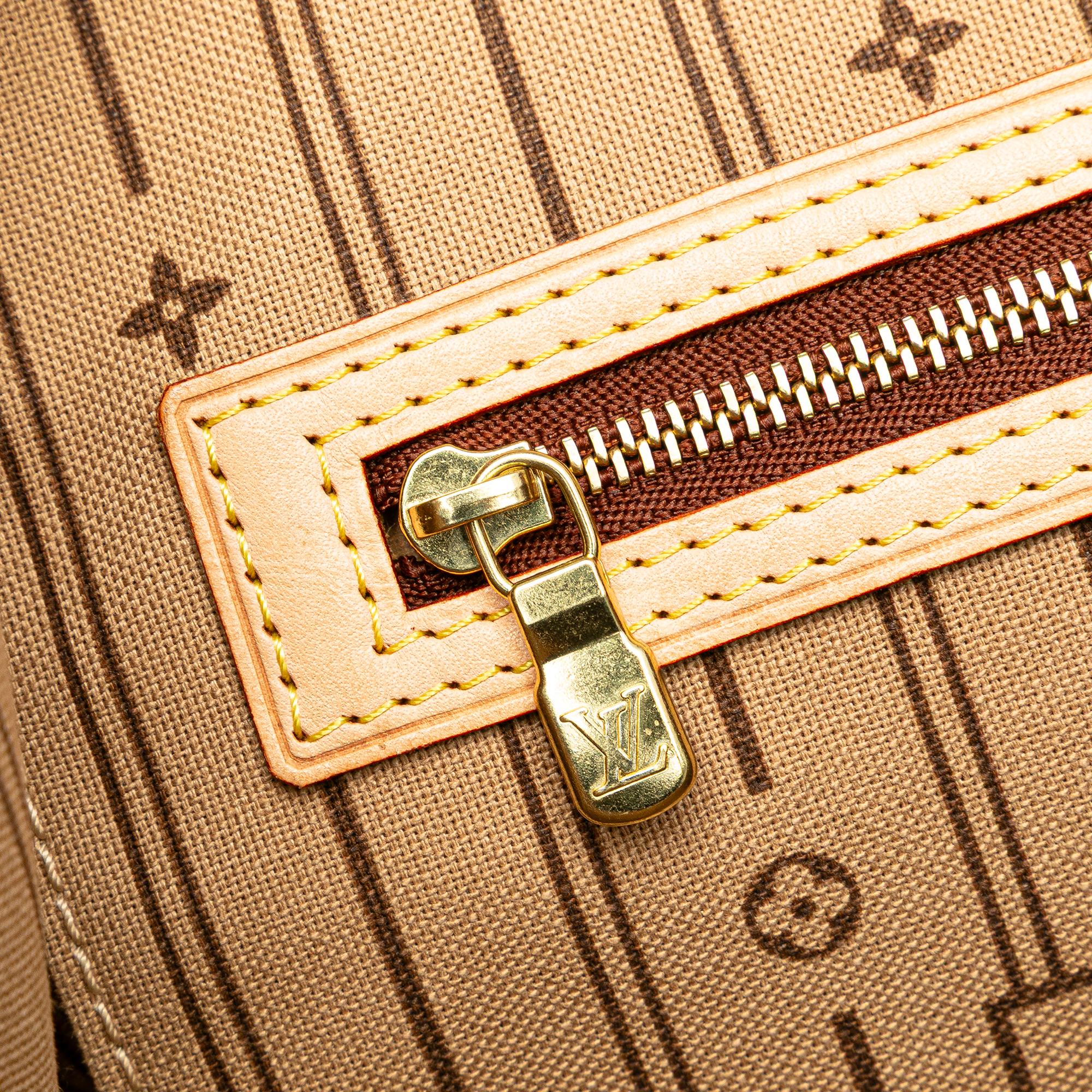 Louis Vuitton Brown Monogram Neverfull MM 