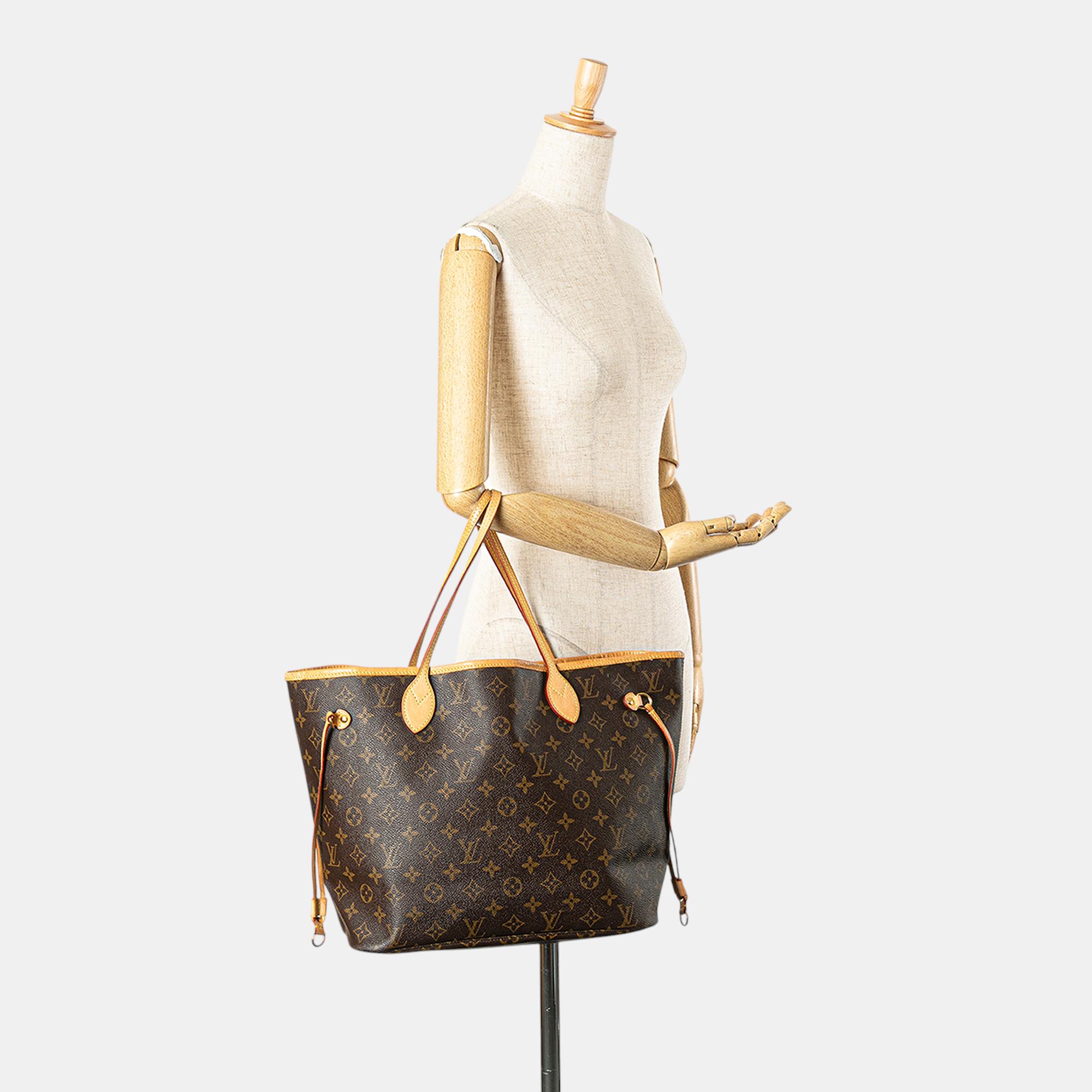 Louis Vuitton Brown Monogram Neverfull MM 