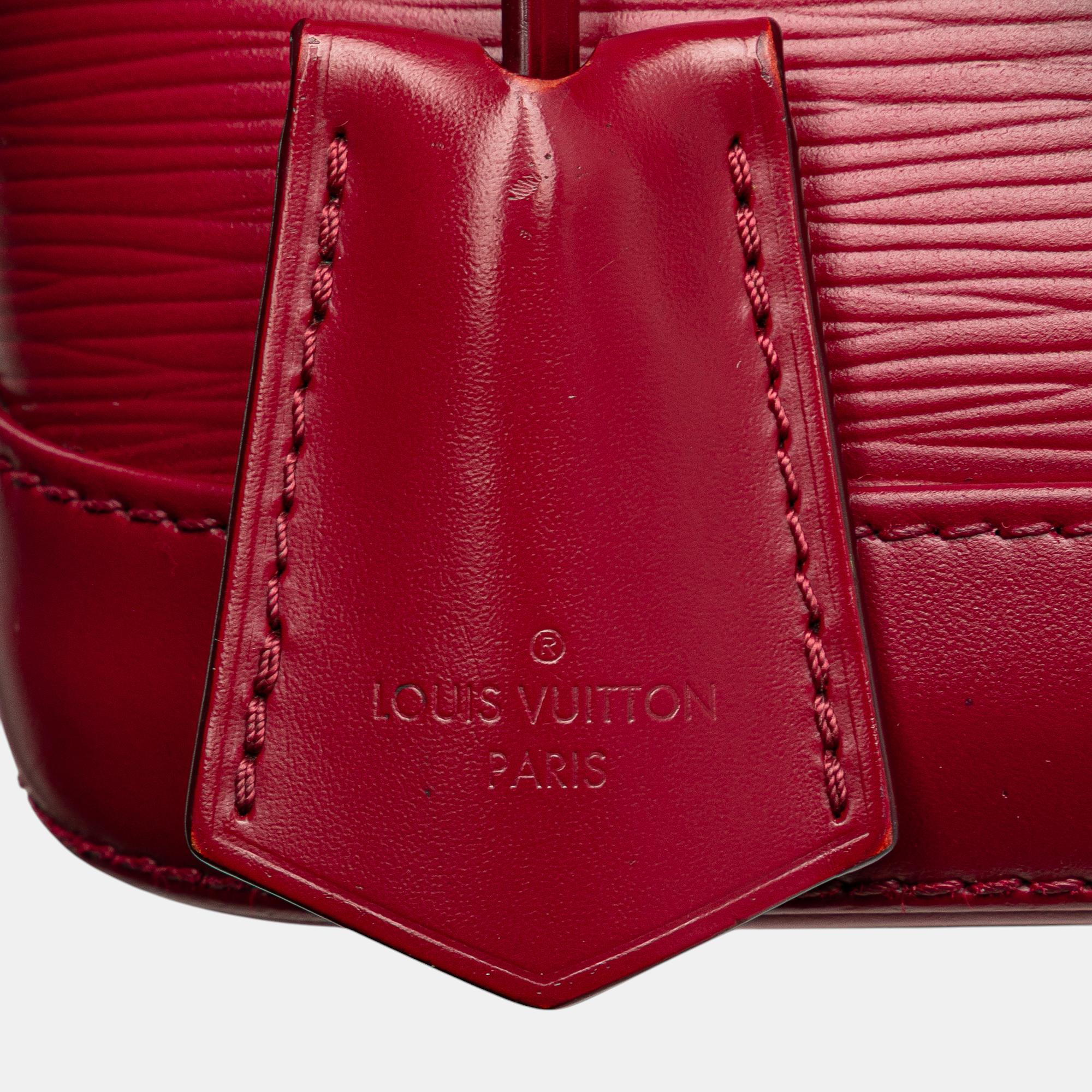 Louis Vuitton Pink Epi Leather Alma Bag BB 