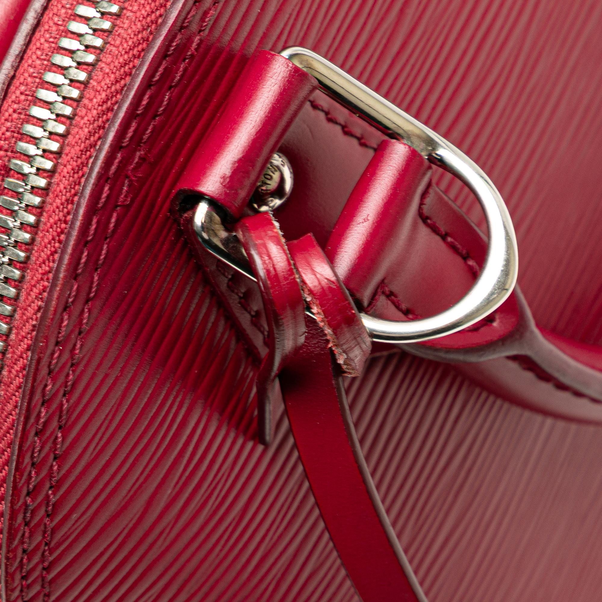 Louis Vuitton Pink Epi Leather Alma Bag BB 