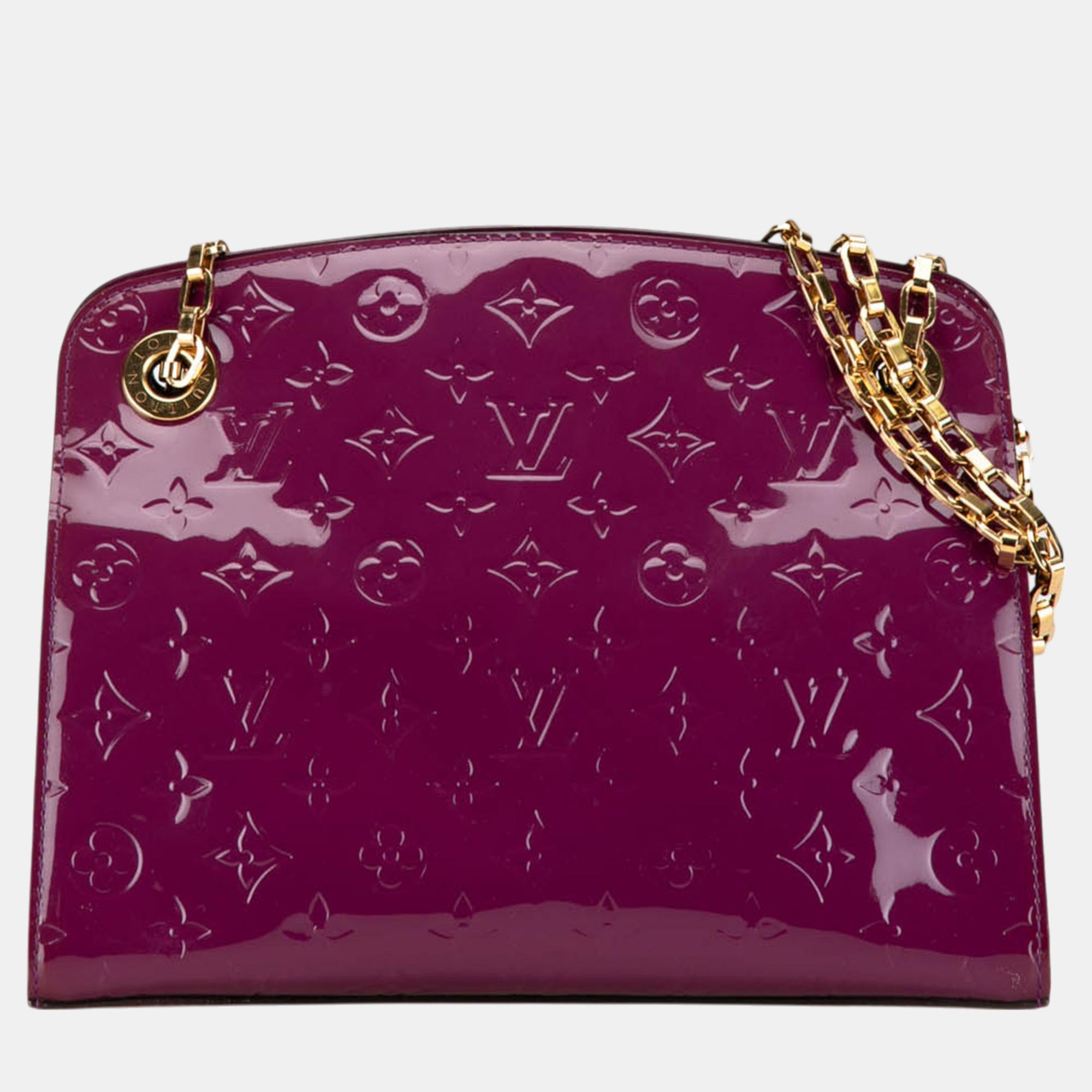 

Louis Vuitton Purple Monogram Vernis Virginia PM