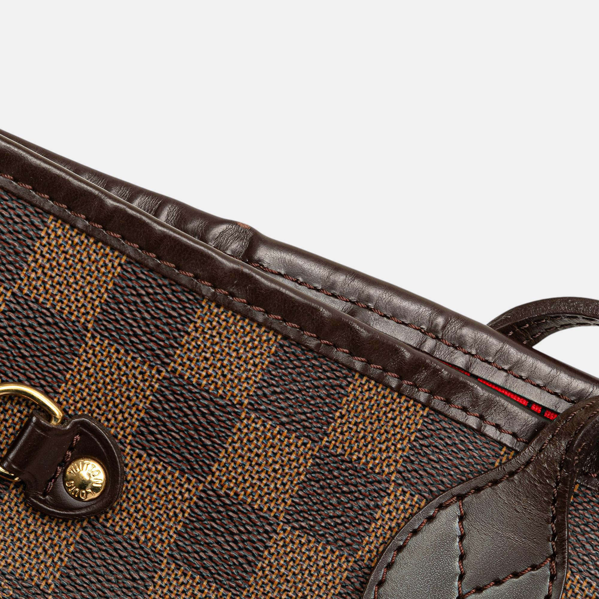 Louis Vuitton Brown Damier Ebene Canvas Neverfull MM 
