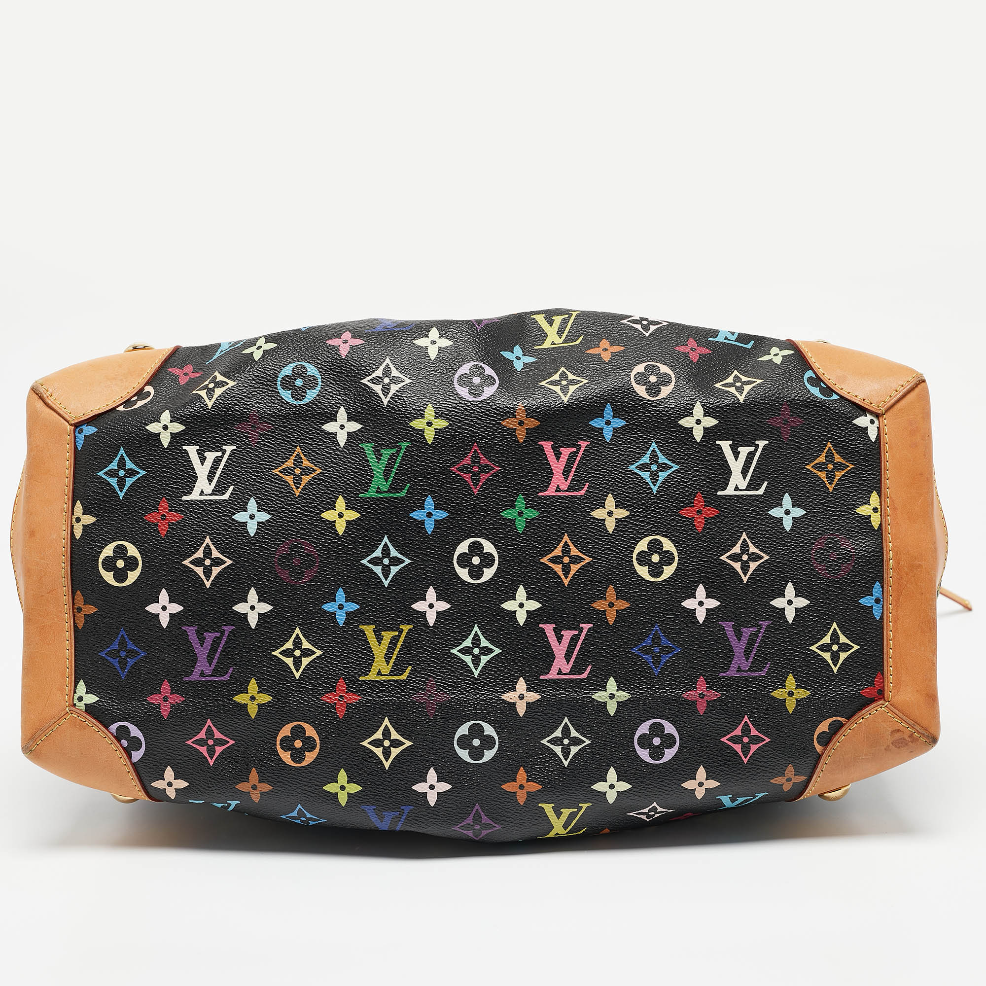 Louis Vuitton Black Multicolor Monogram Canvas Ursula Bag 