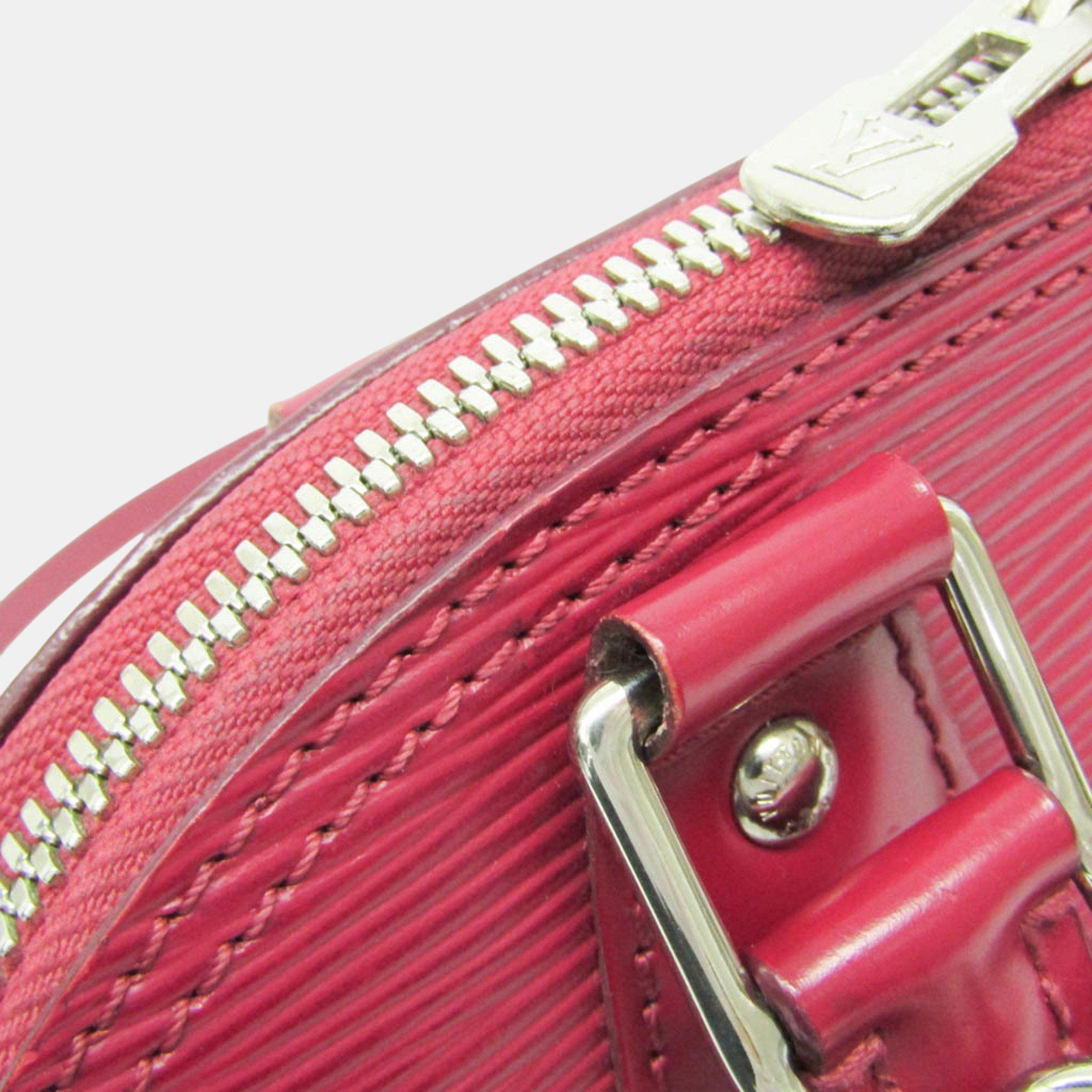 Louis Vuitton Fuchsia Epi Leather Alma BB Shoulder Bag 