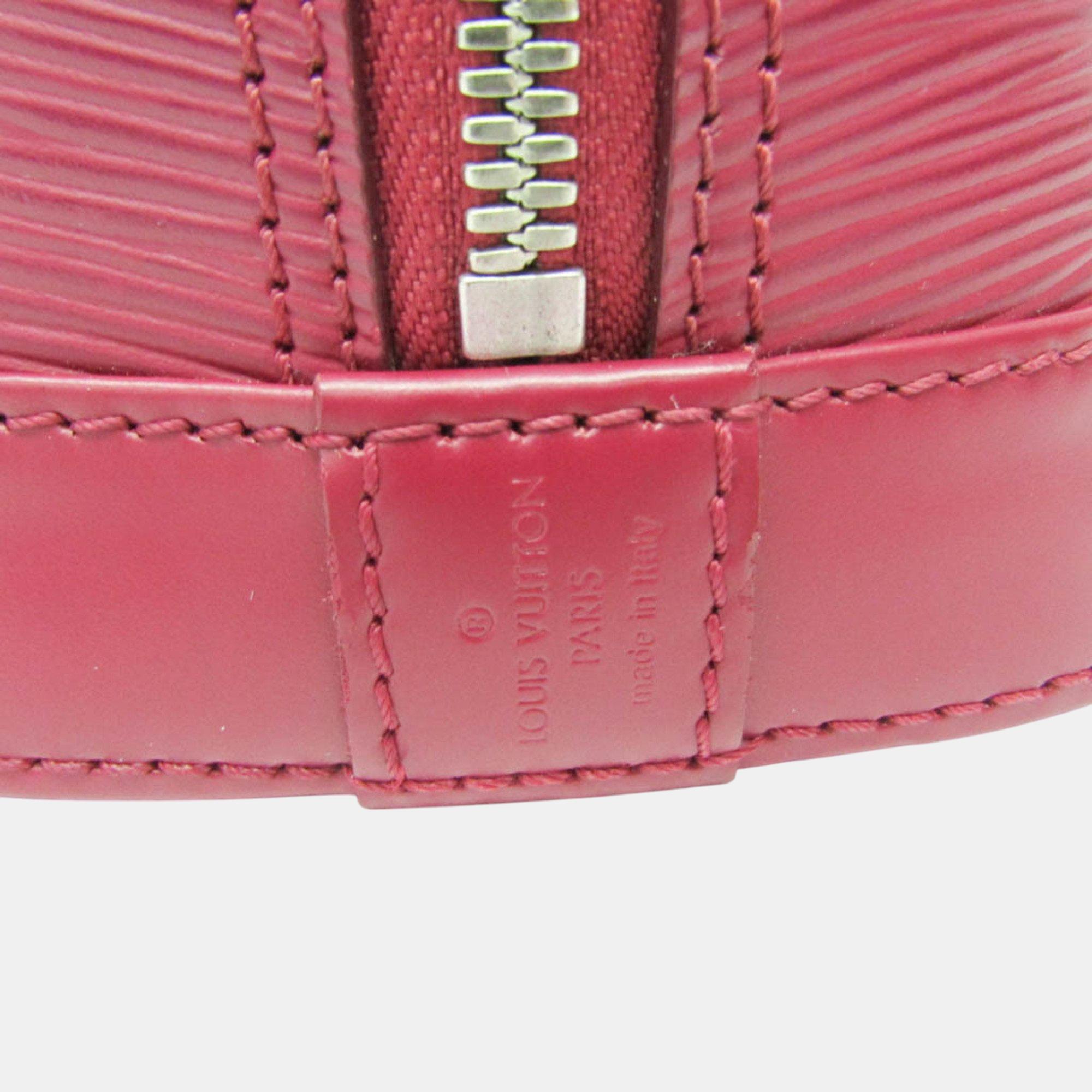 Louis Vuitton Fuchsia Epi Leather Alma BB Shoulder Bag 