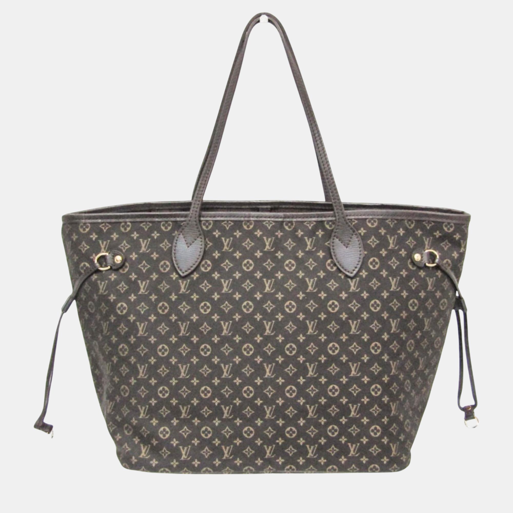 

Louis Vuitton Monogram Idylle Neverfull MM Tote Bag Fusain, Grey