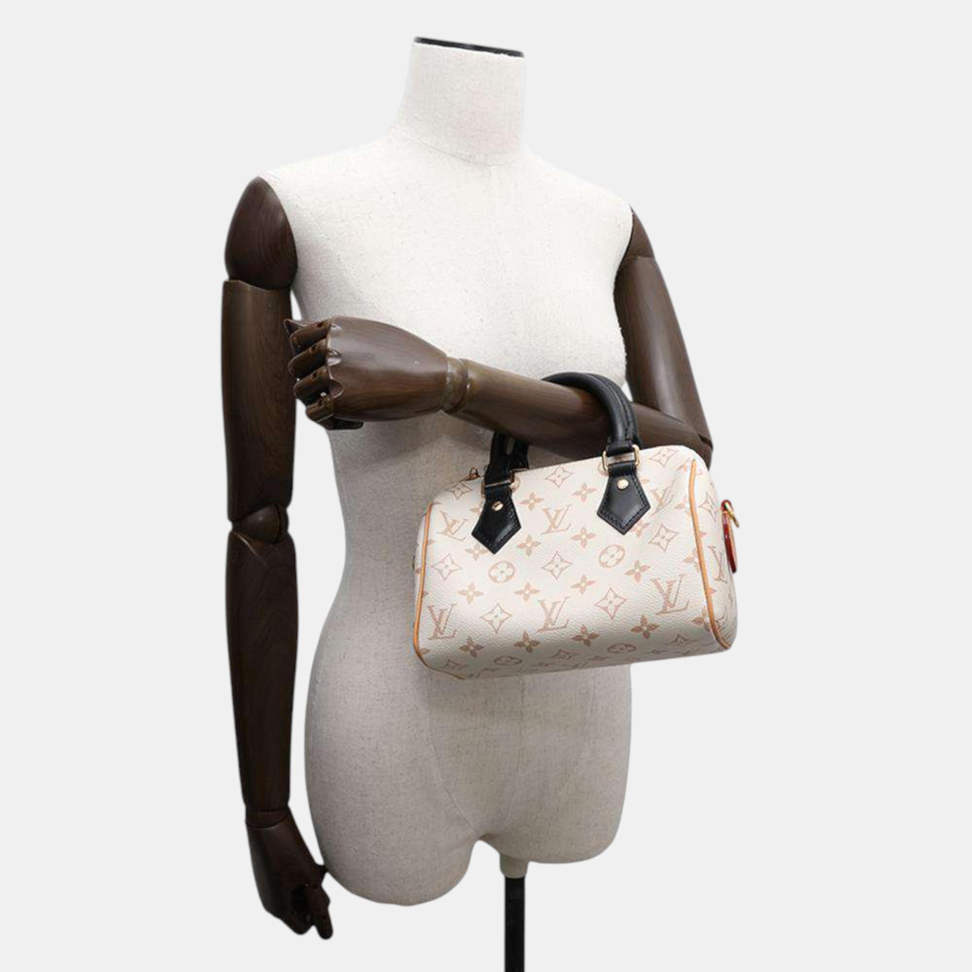 Louis Vuitton Monogram Dune Speedy Bandouliere Dune 20 Bag 