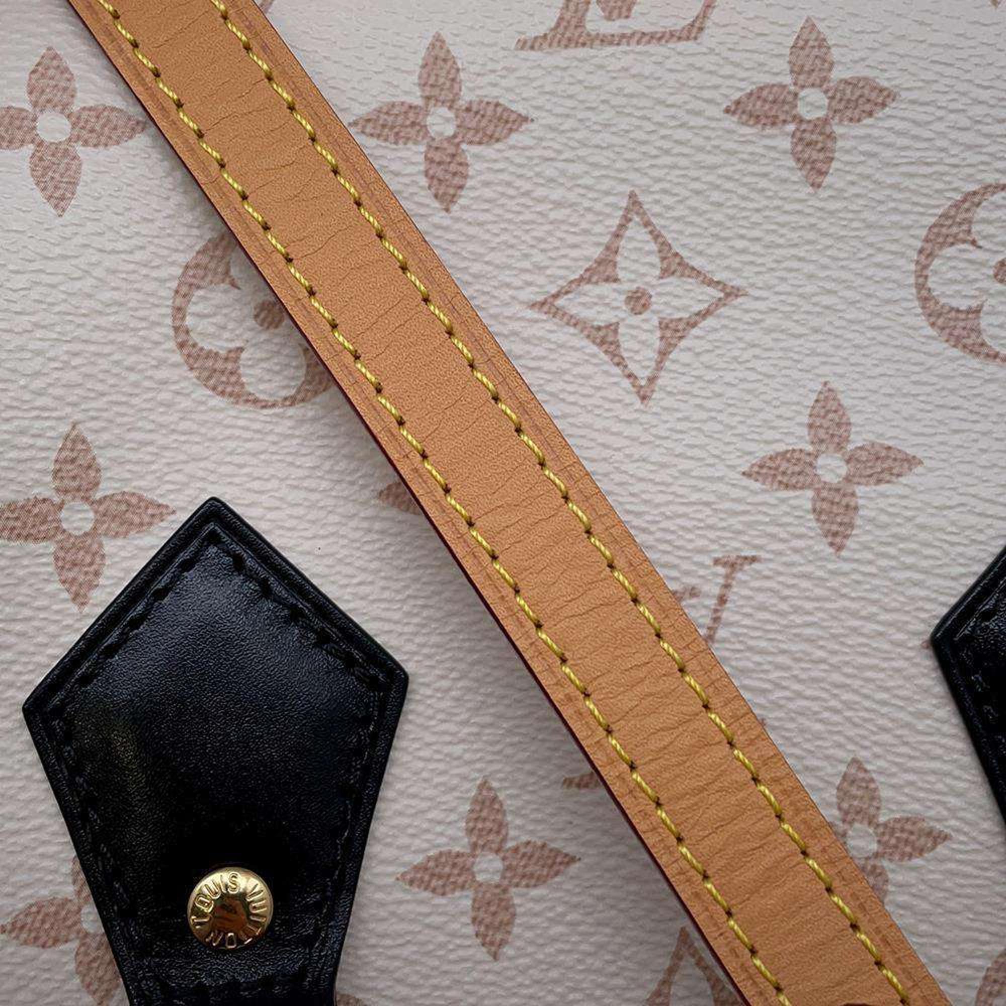Louis Vuitton Monogram Dune Speedy Bandouliere Dune 20 Bag 