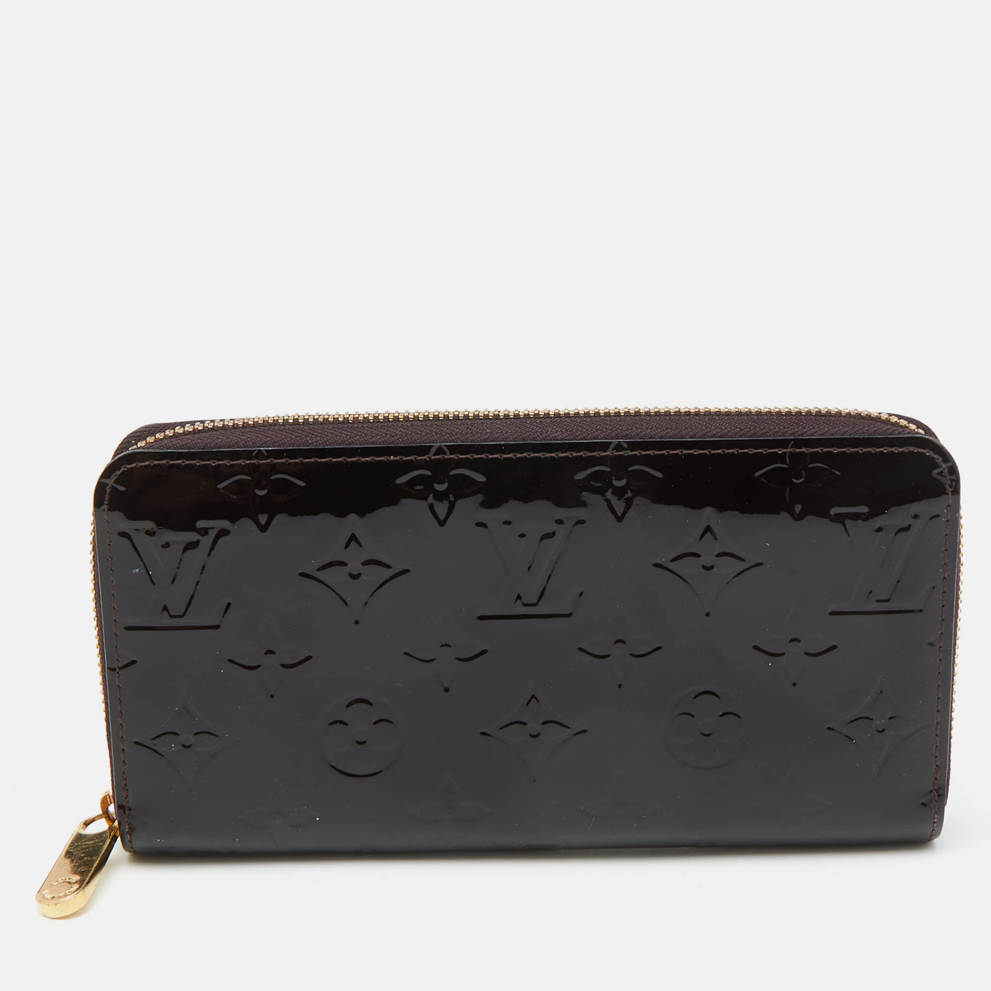 

Louis Vuitton Amarante Monogram Vernis Zippy Wallet, Burgundy