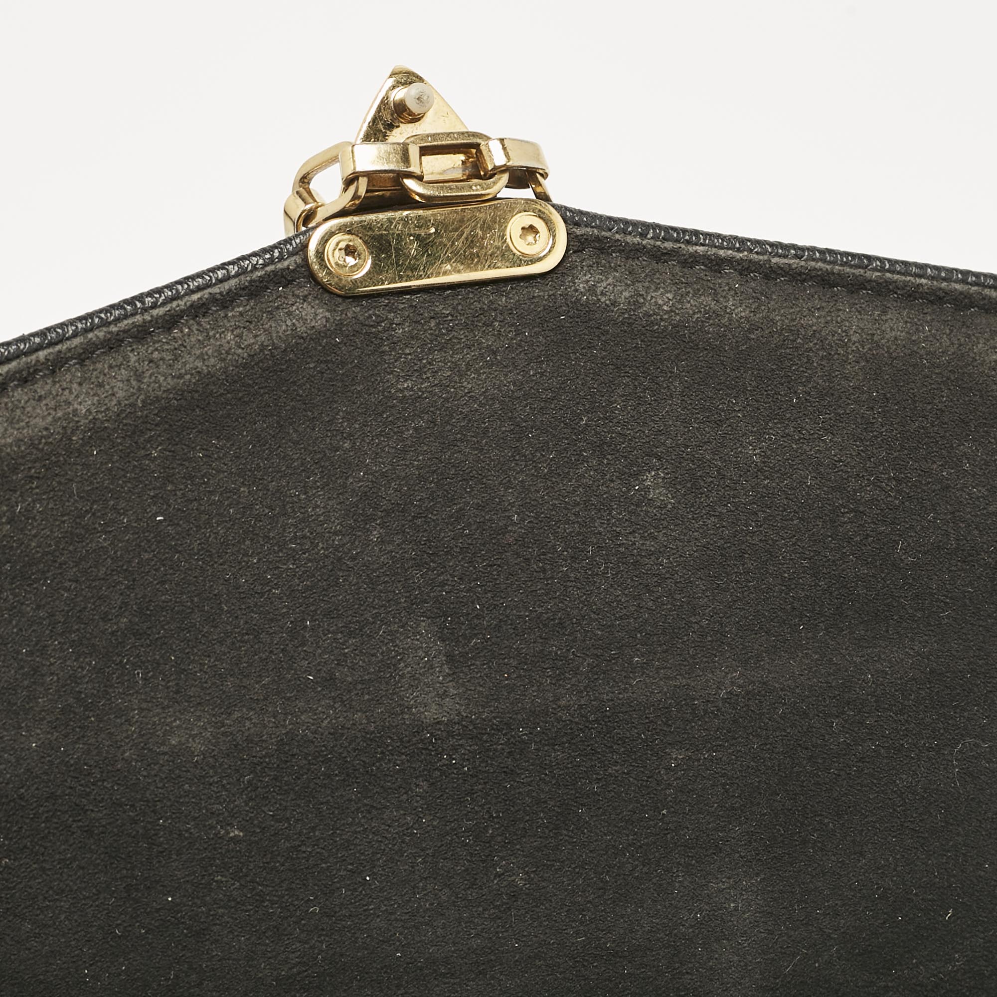 Louis Vuitton Black Monogram Empreinte Leather St Germain PM Bag 