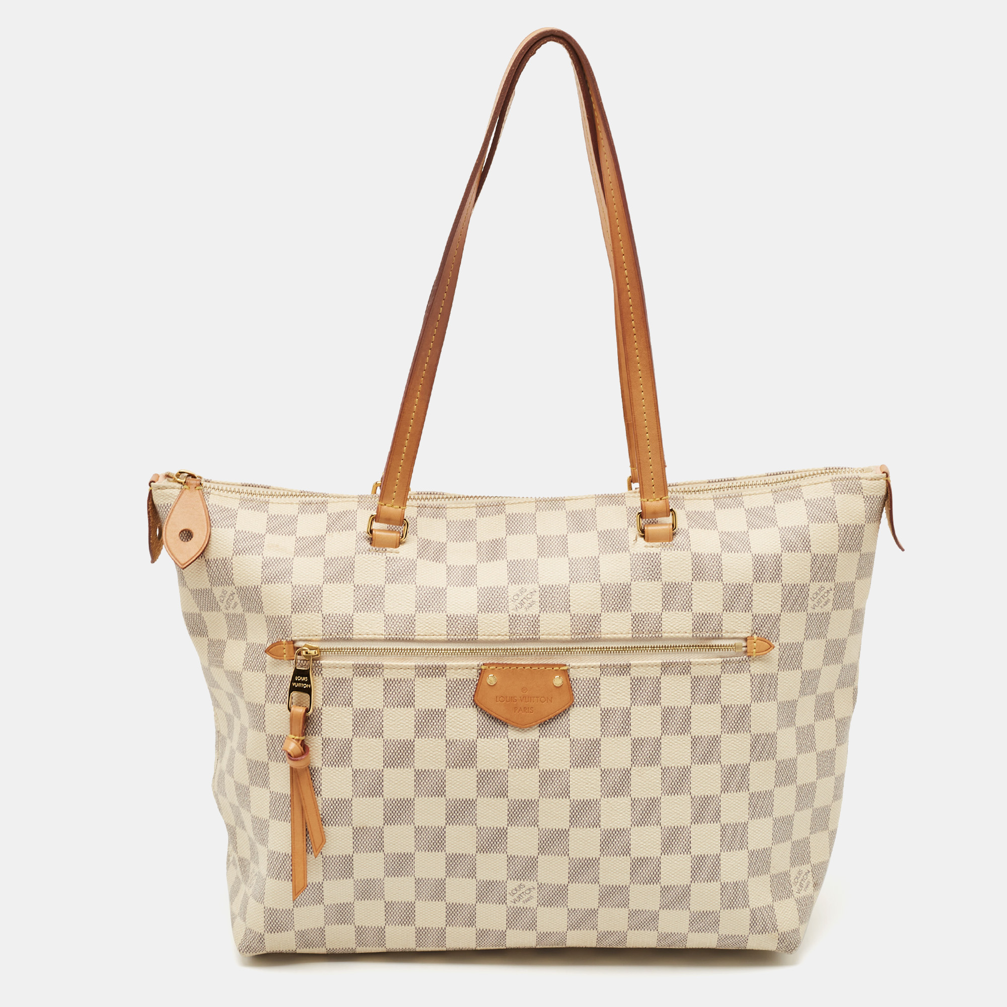 

Louis Vuitton Damier Azur Canvas Lena MM Bag, Grey