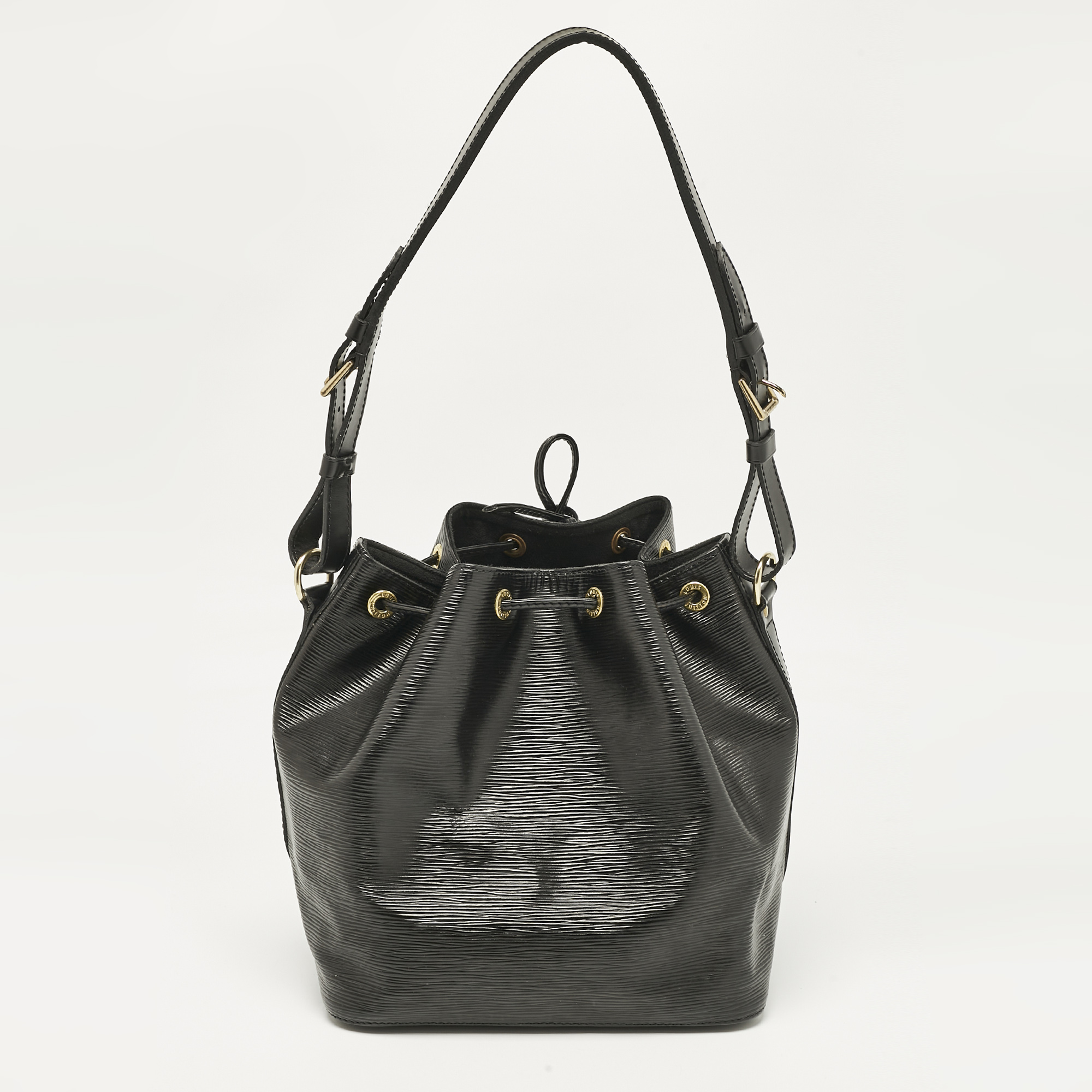 

Louis Vuitton Black Epi Leather Petit Noe Bag