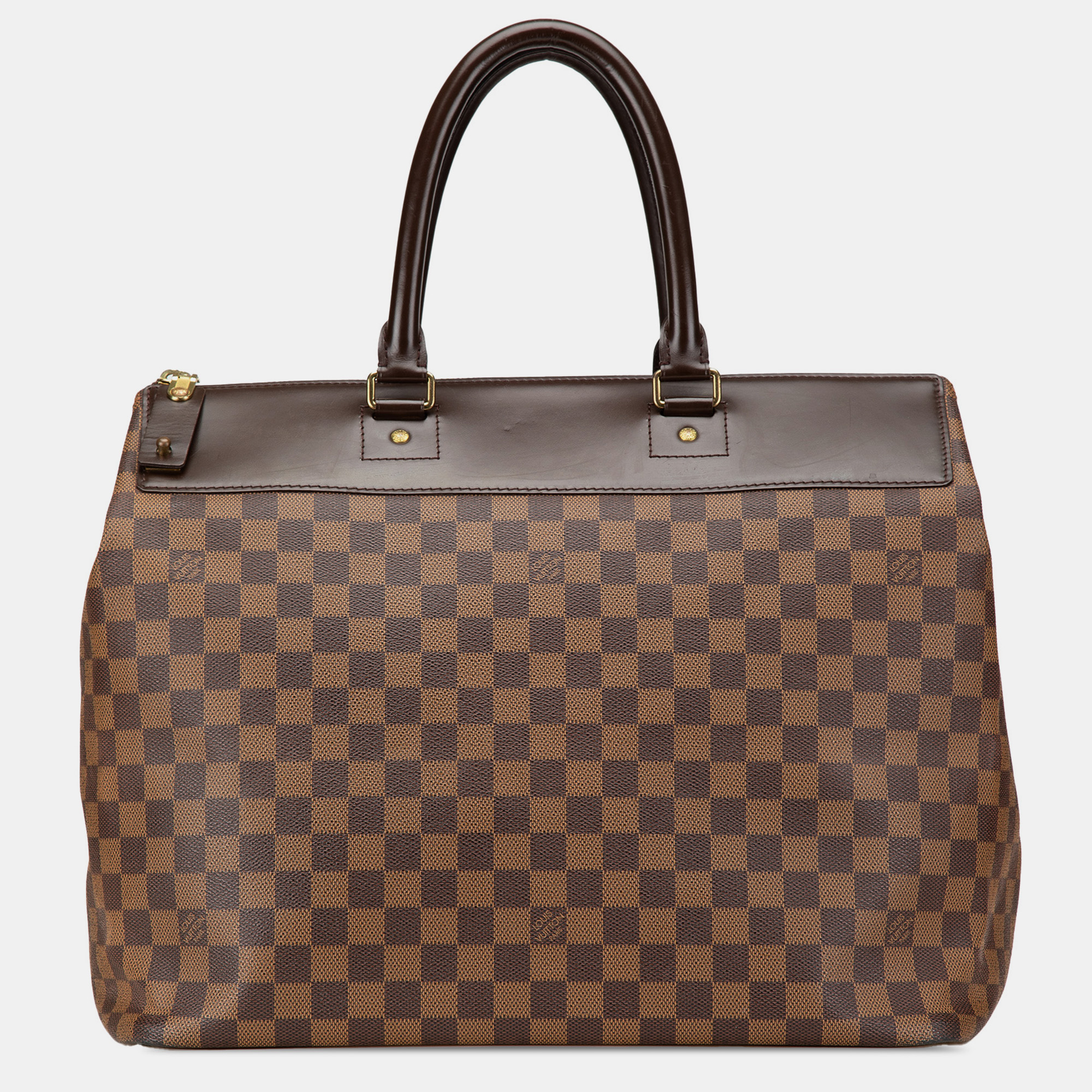 

Louis Vuitton Brown Damier Ebene Greenwich PM Bag