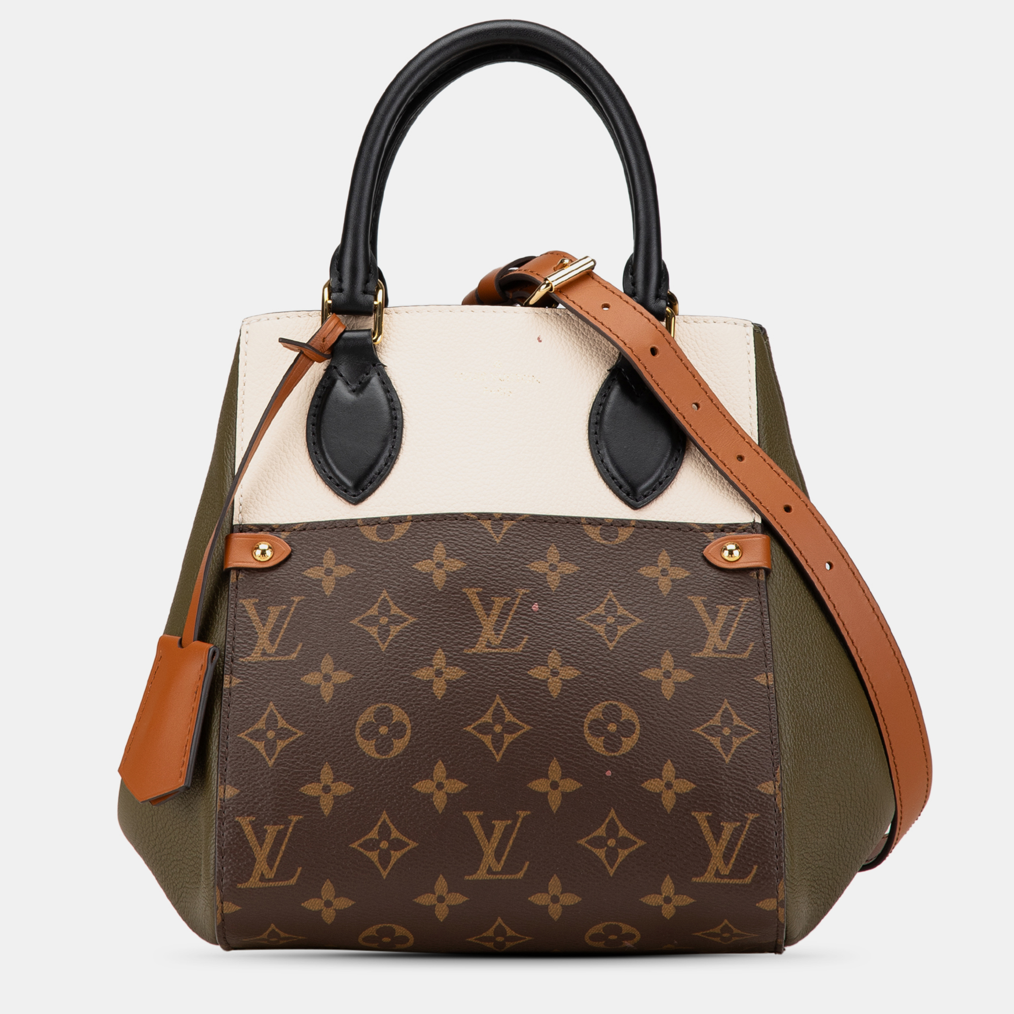 

Louis Vuitton Brown Monogram Canvas Fold Tote PM