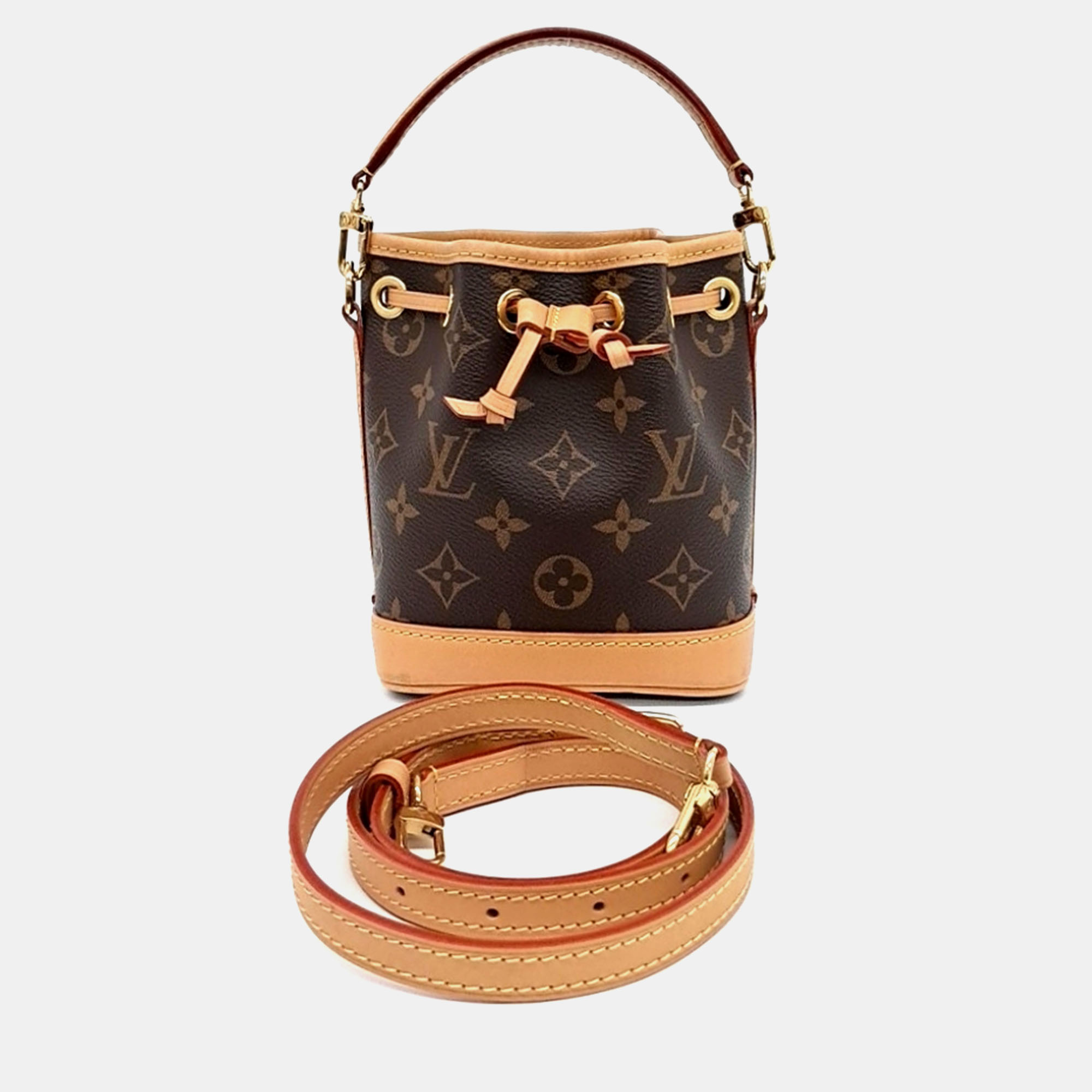 

Louis Vuitton Brown PVC Nano Noe bag