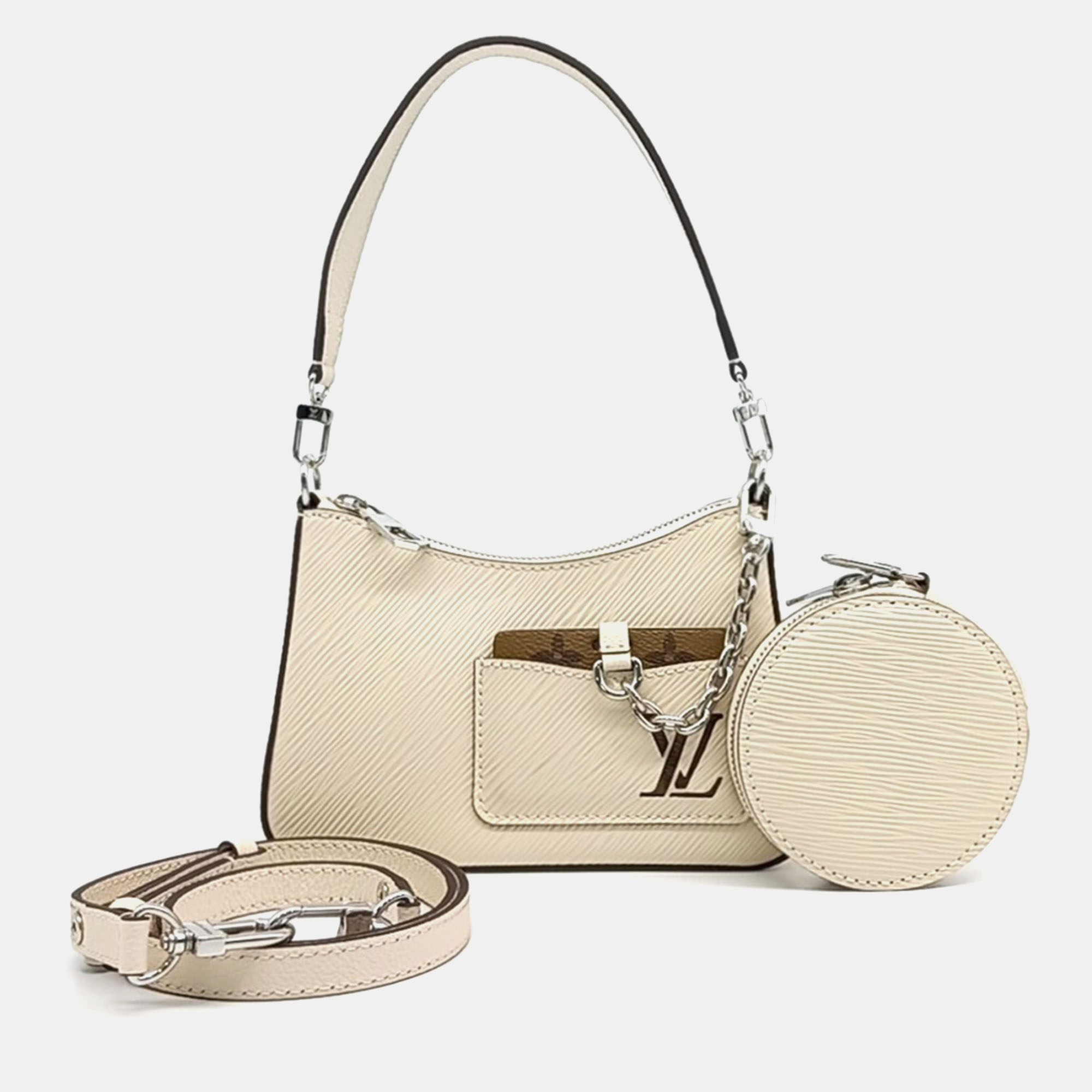 

Louis Vuitton Beige Leather Epi Marellini bag