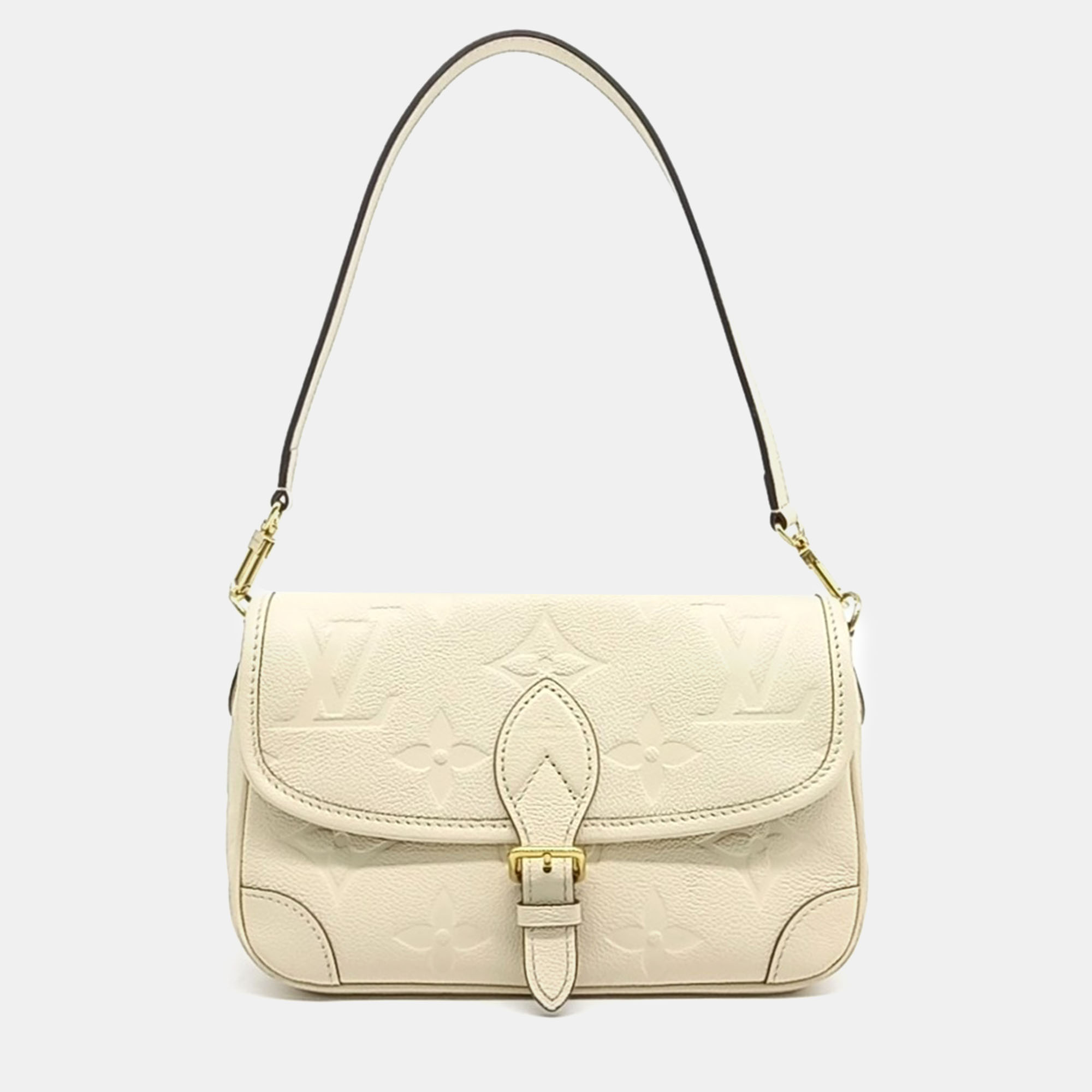 

Louis Vuitton Beige Leather Empreinte Diane bag